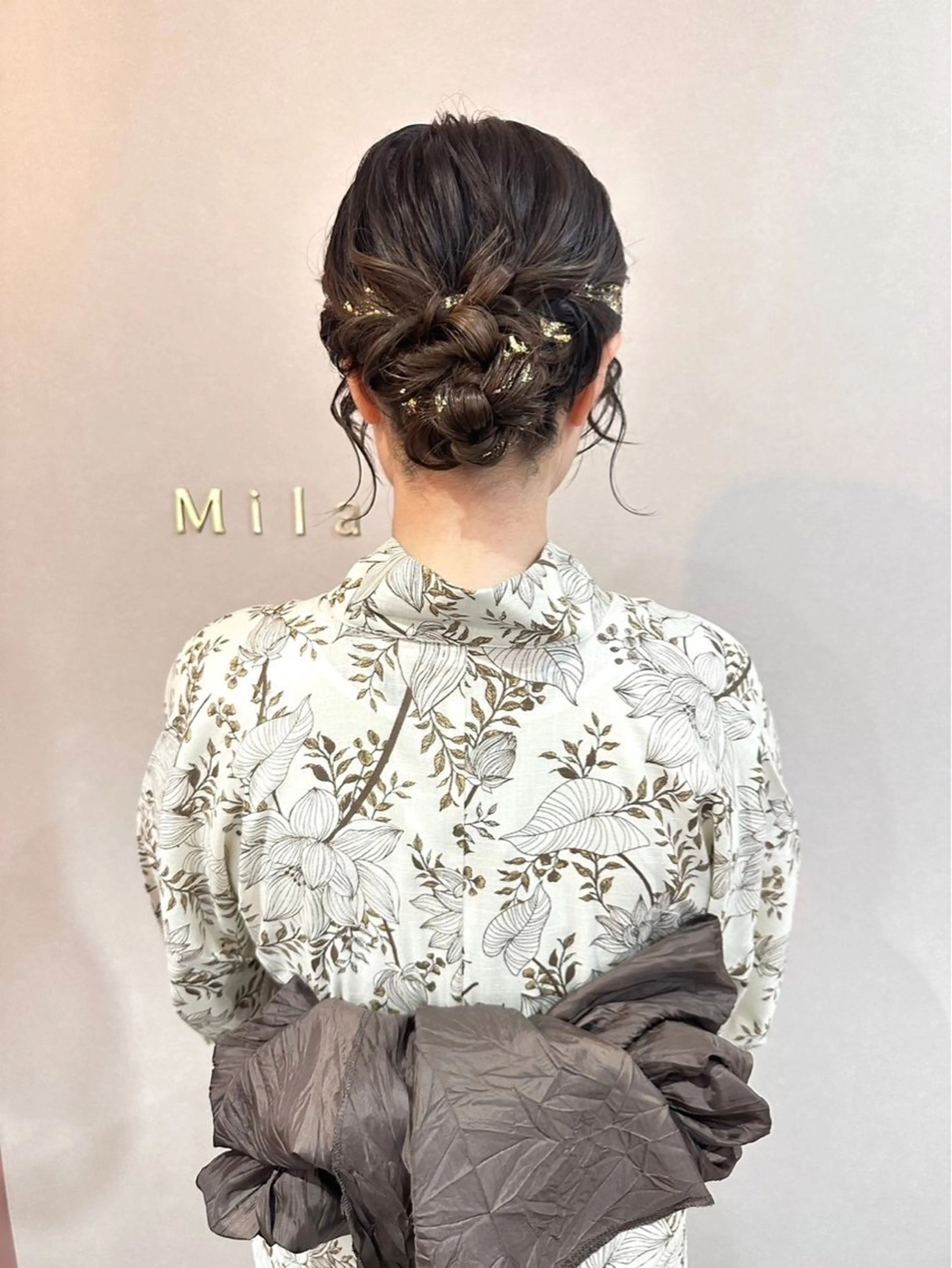 ヘアアレンジ ヘアセット Mila Akariのヘアスタイル