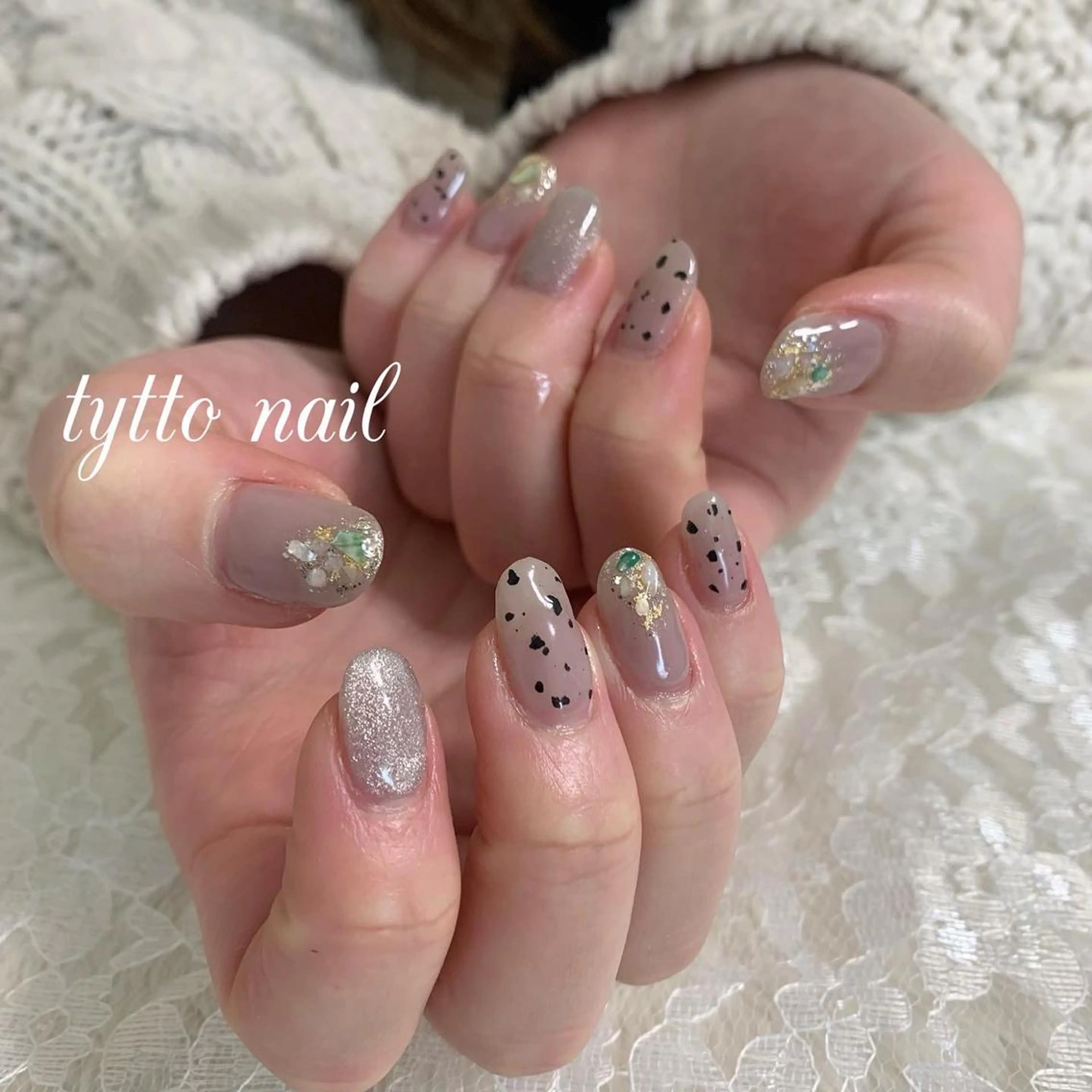 ネイル 韓国ネイル 春ネイル ハンドネイル tytto nail ❤︎‪‪eri‪‪のネイルデザイン