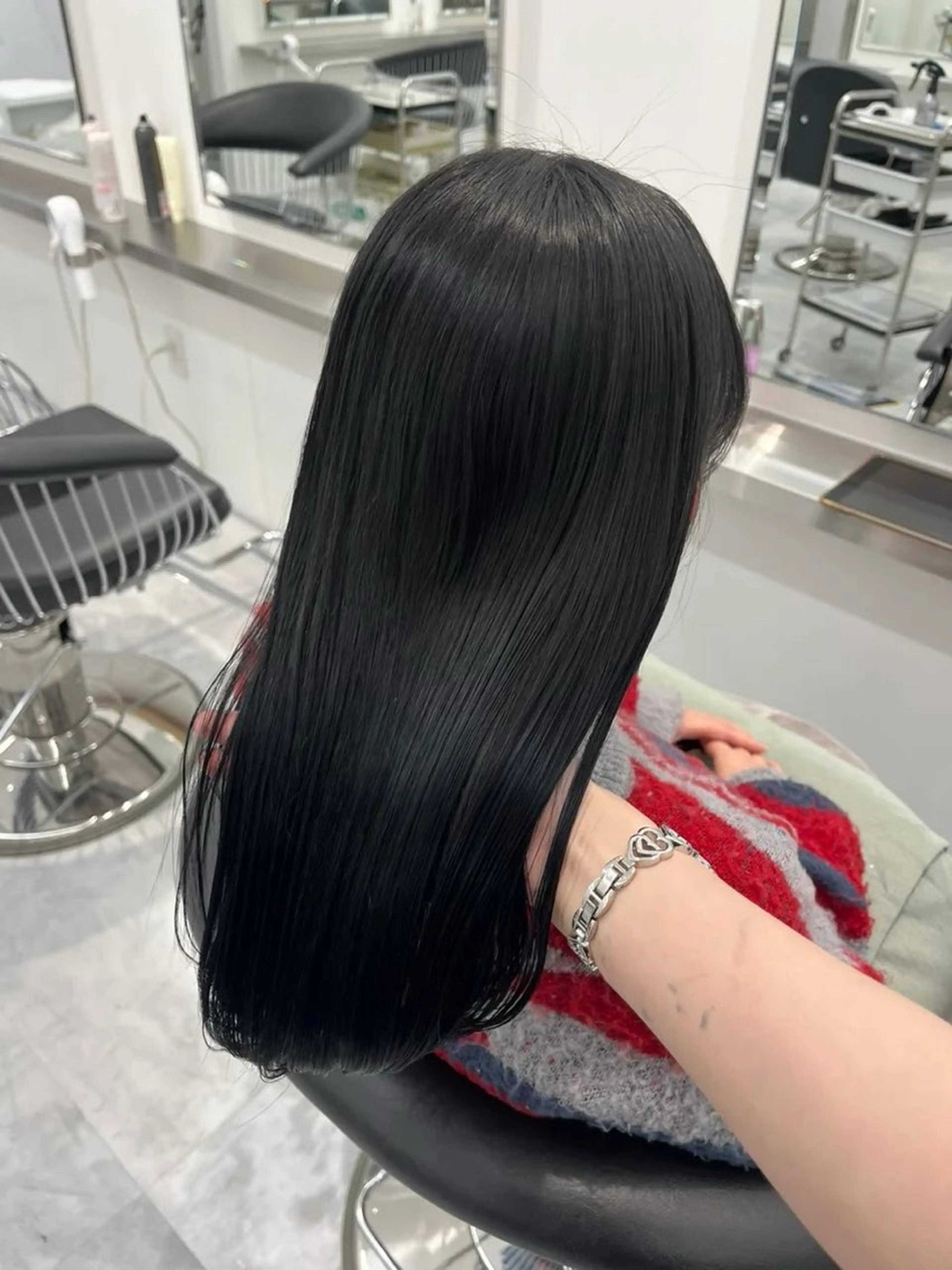 セミロング 髪質改善 カット ヘアカラー トリートメント ParveMix /石田 佳澄🩶のヘアスタイル