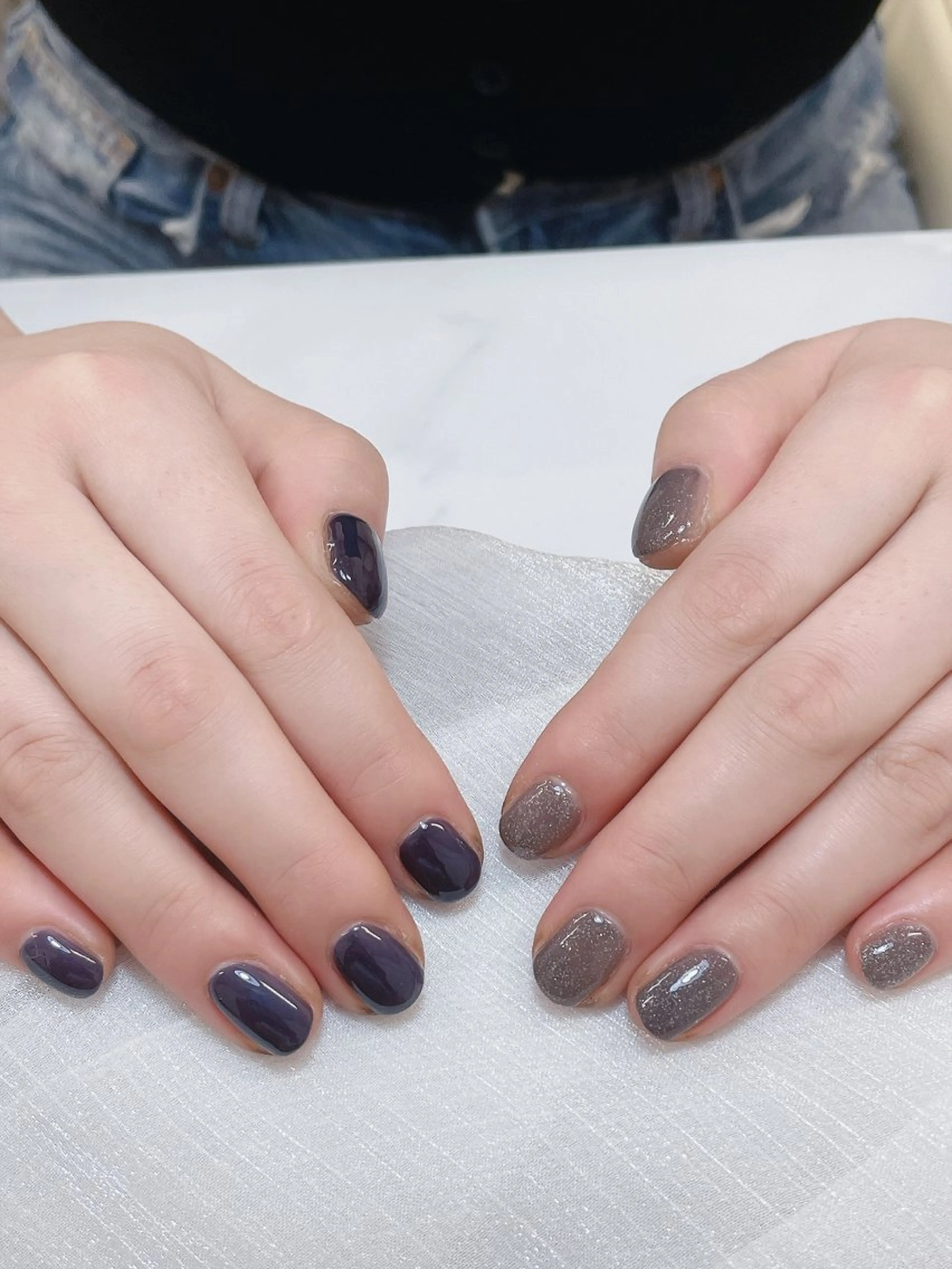 ネイル ハンドネイル TKST 🍃のネイルデザイン