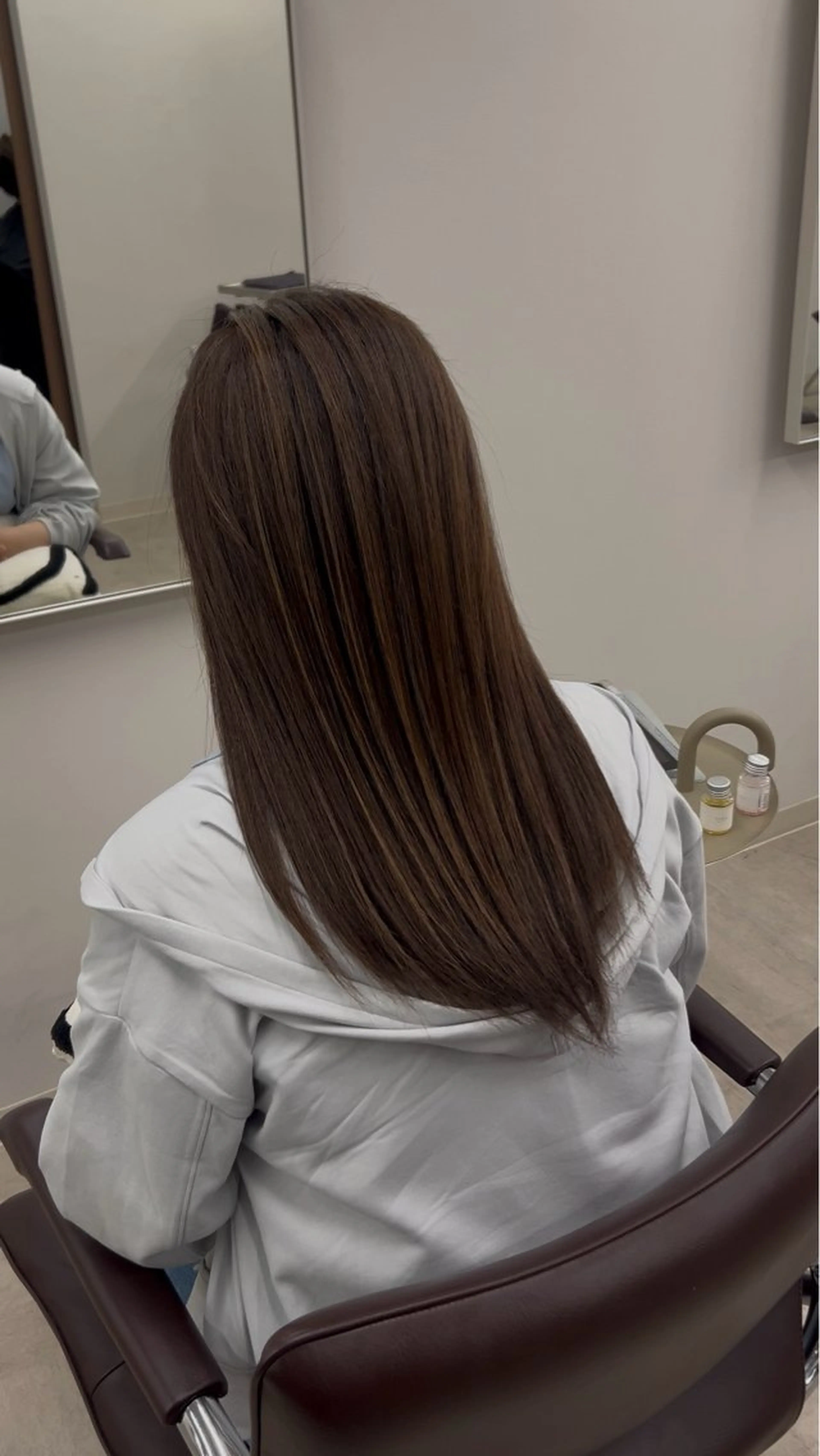 セミロング カラー パーマ ヘアアレンジ メンズ キッズ 💖渋谷髪質改善/ 透明感カラー💖のヘアスタイル
