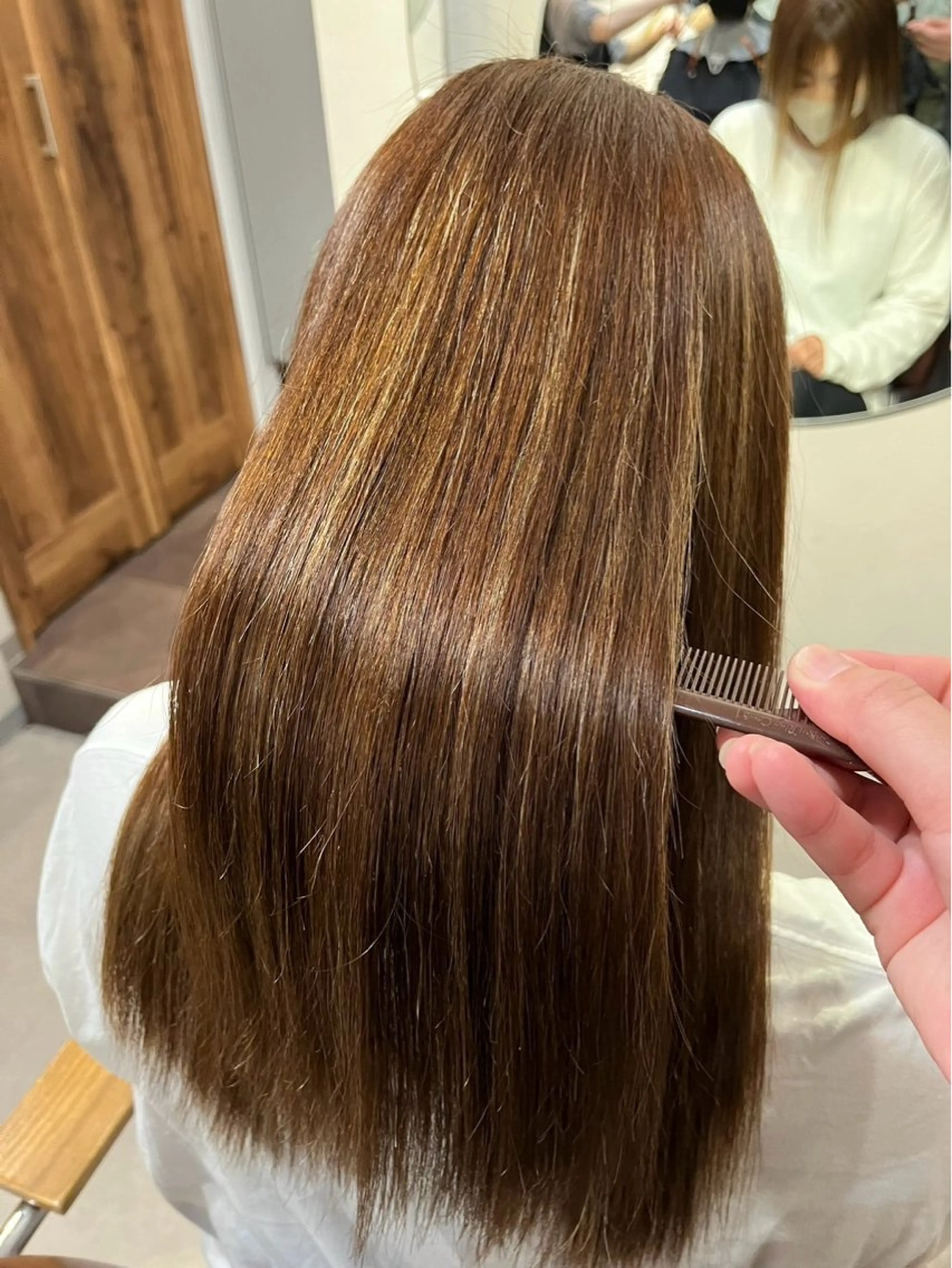 白髪ボカシ＋トリートメントの写真