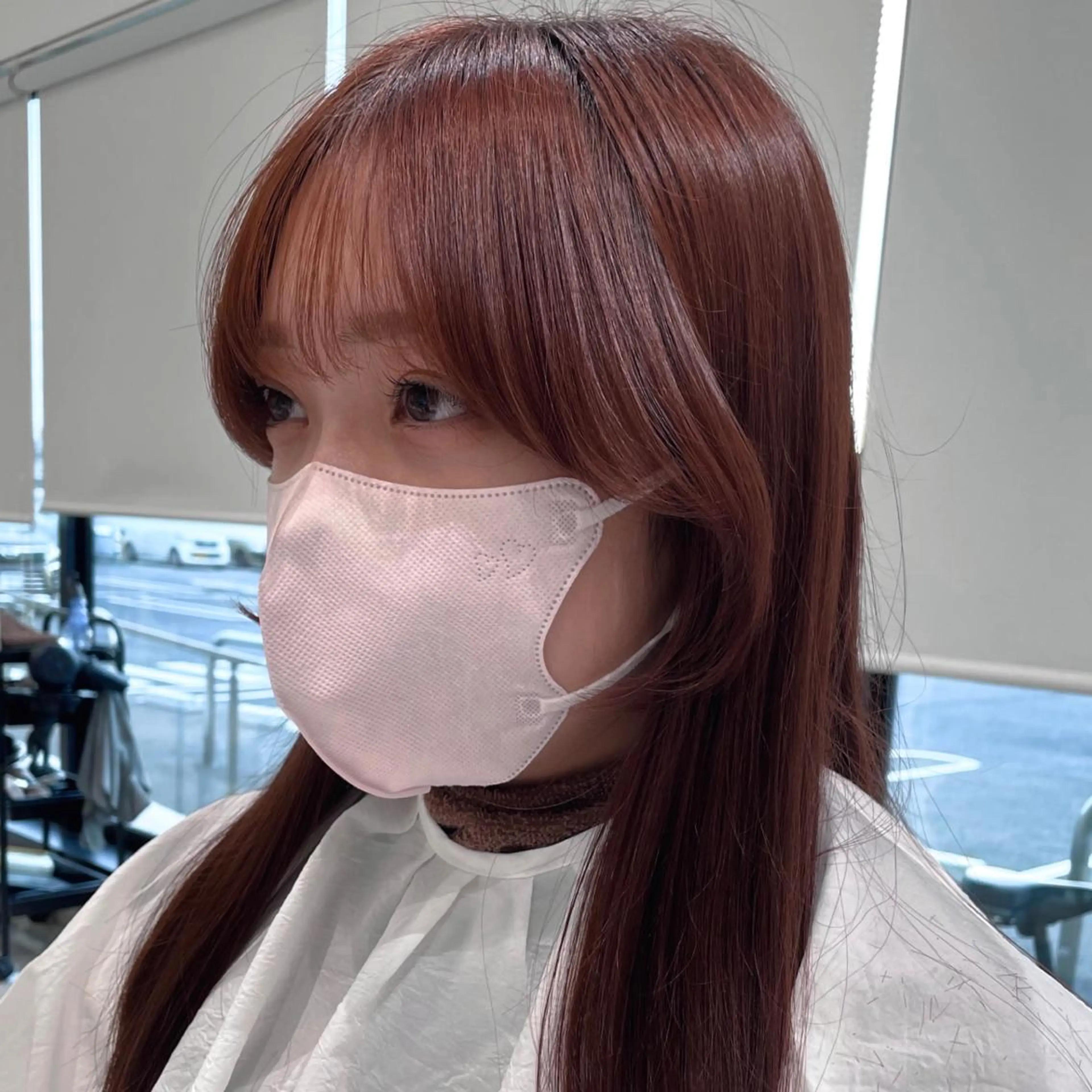 ロング キッズ パク・ボミン小野リエ 韓国ハーフ🦊のヘアスタイル