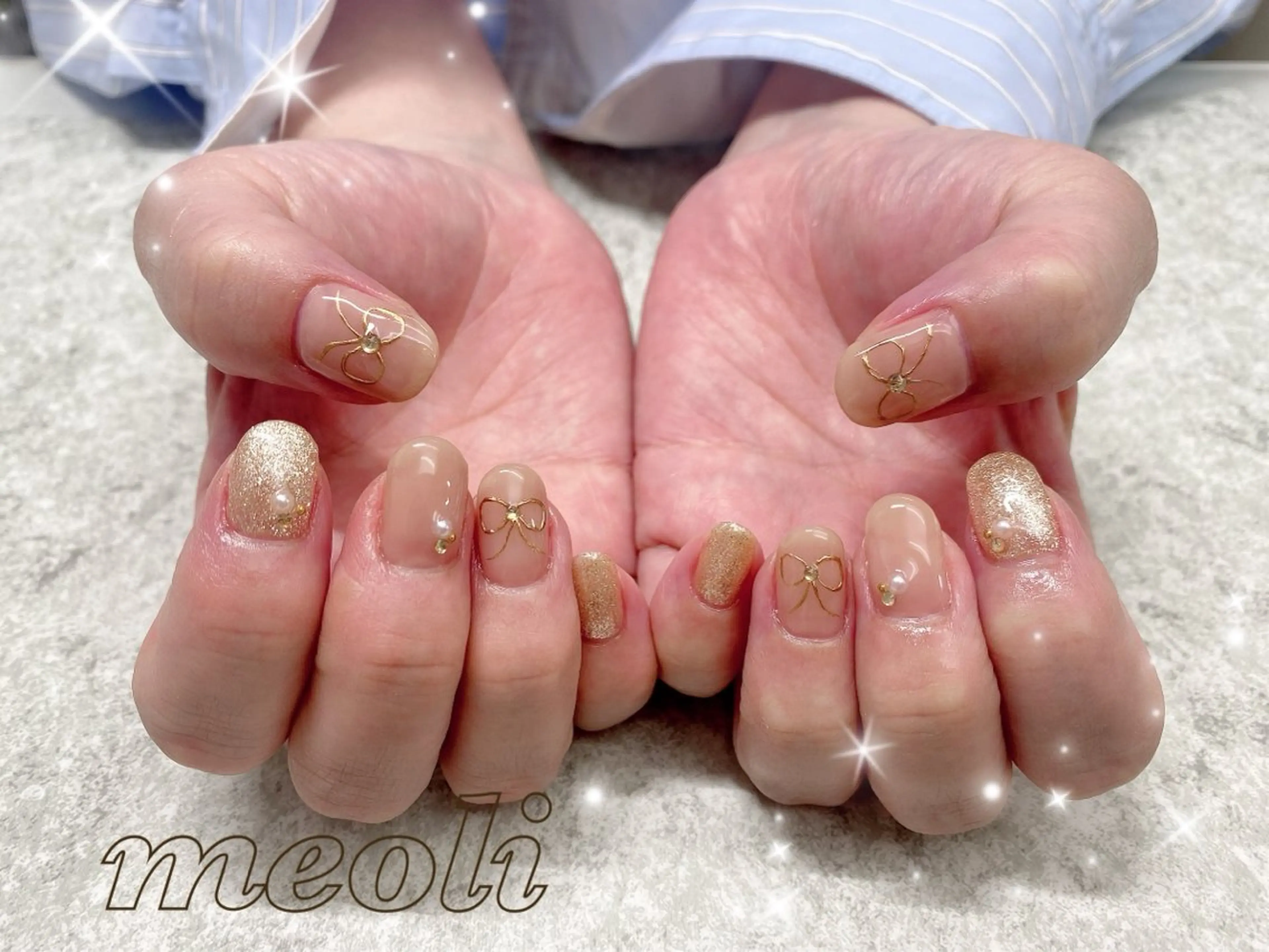 ネイル ハンドネイル nail salon meoli メグのネイルデザイン