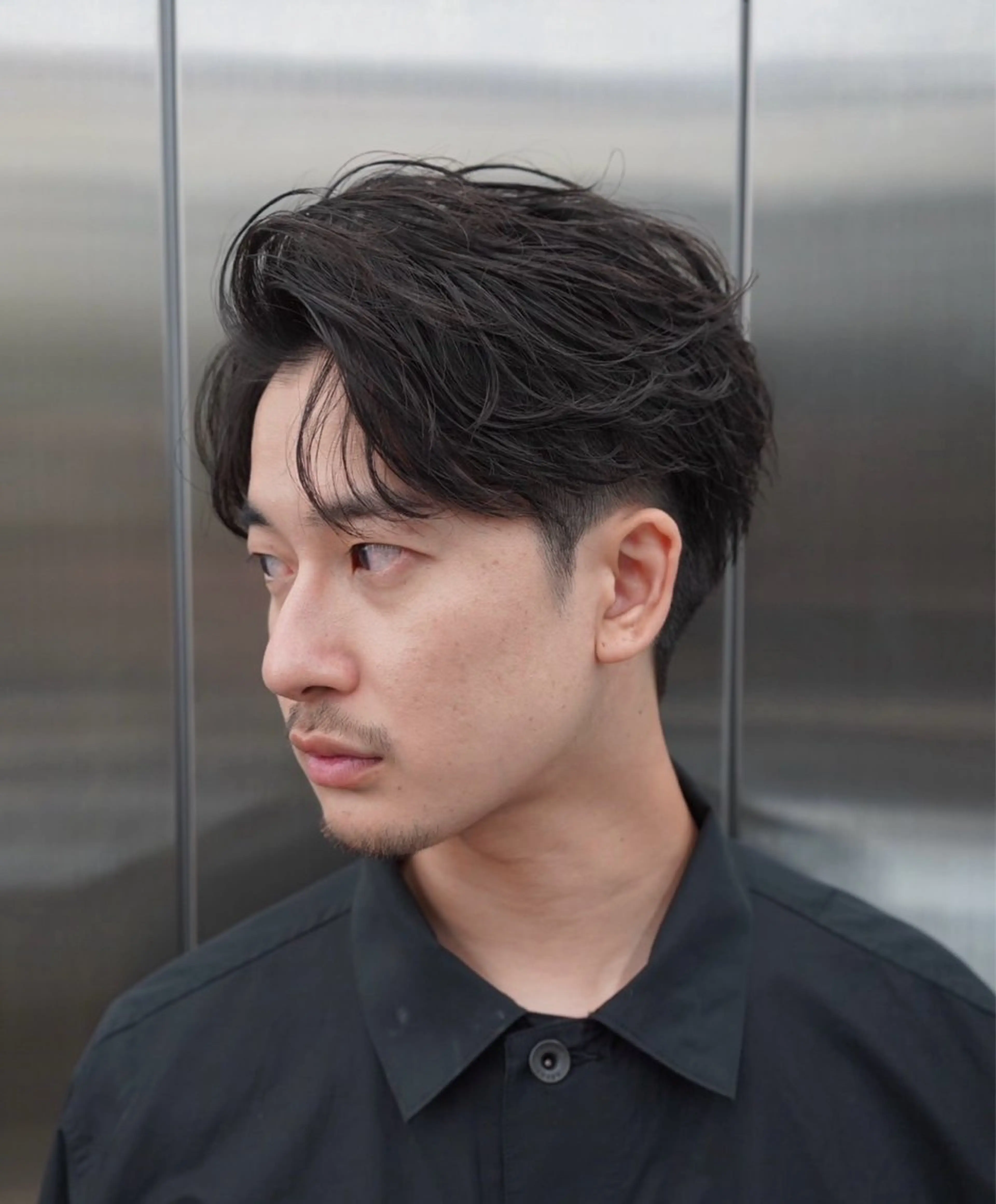 ショート カラー パーマ メンズ 垢抜けパーマ×カラー 似合わせ職人/富樫倭のヘアスタイル