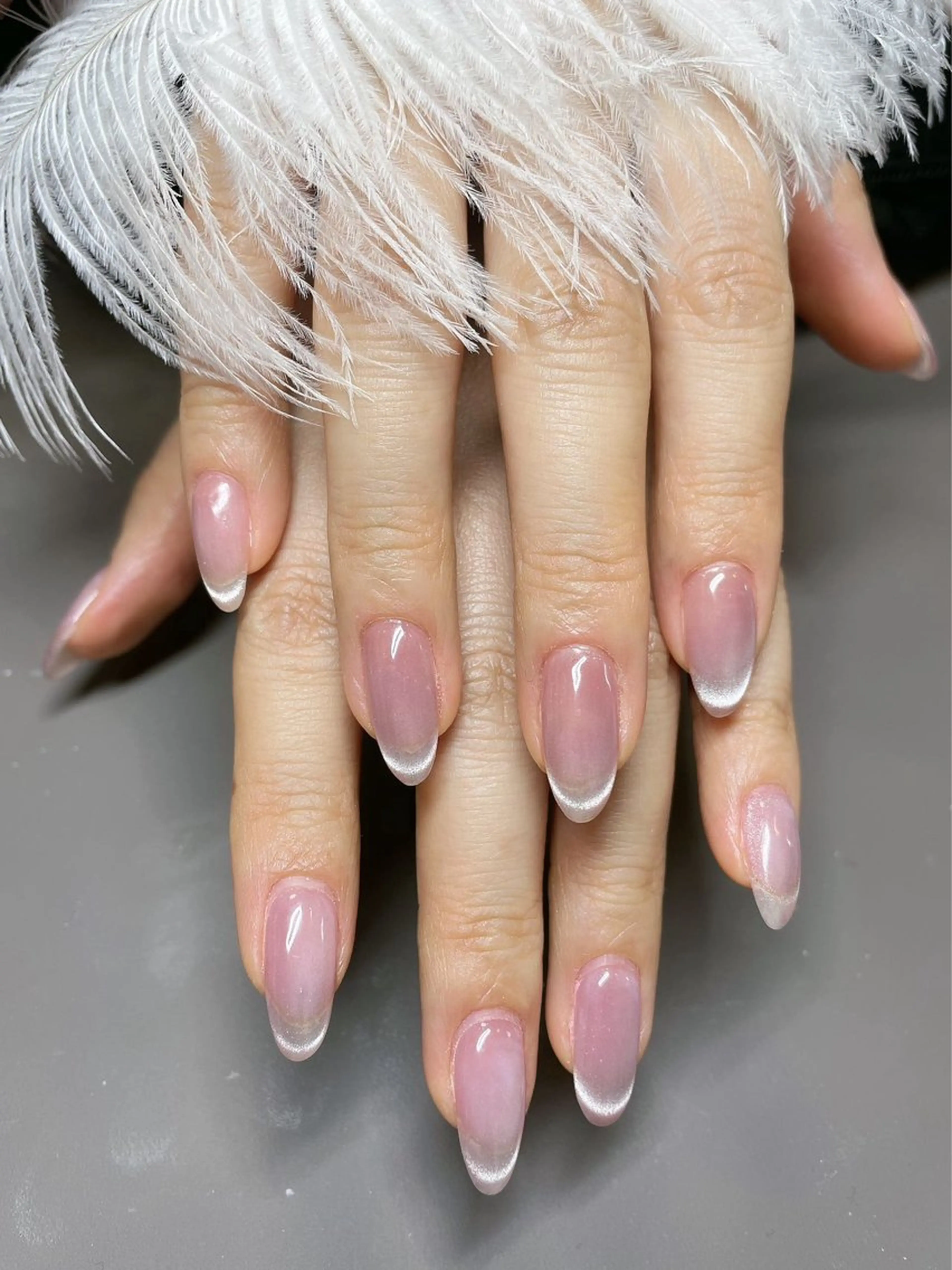 ネイル マグネットネイル マグネットワンカラー ワンカラーネイル she's nailのネイルデザイン