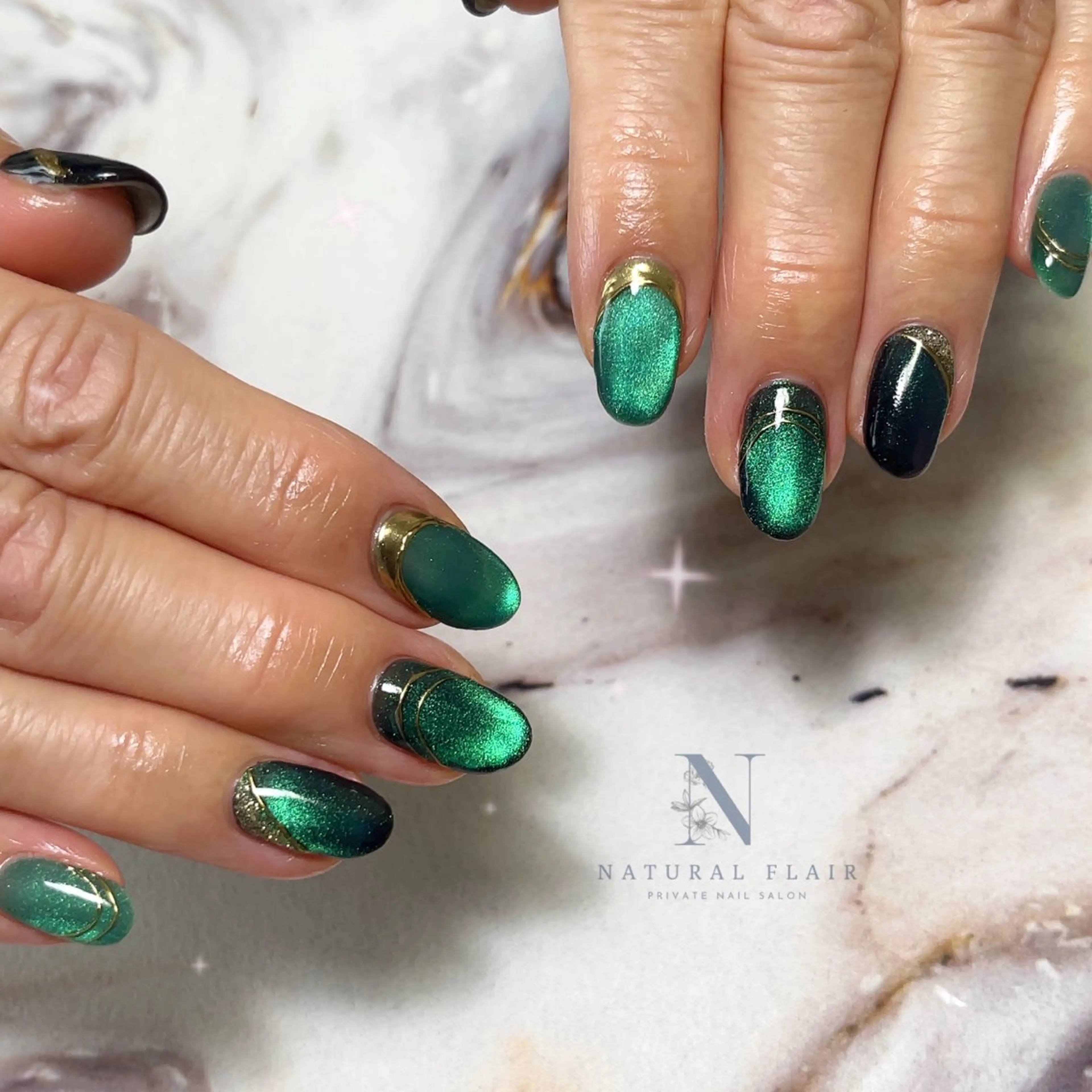 ネイル ハンドネイル natural flairのネイルデザイン