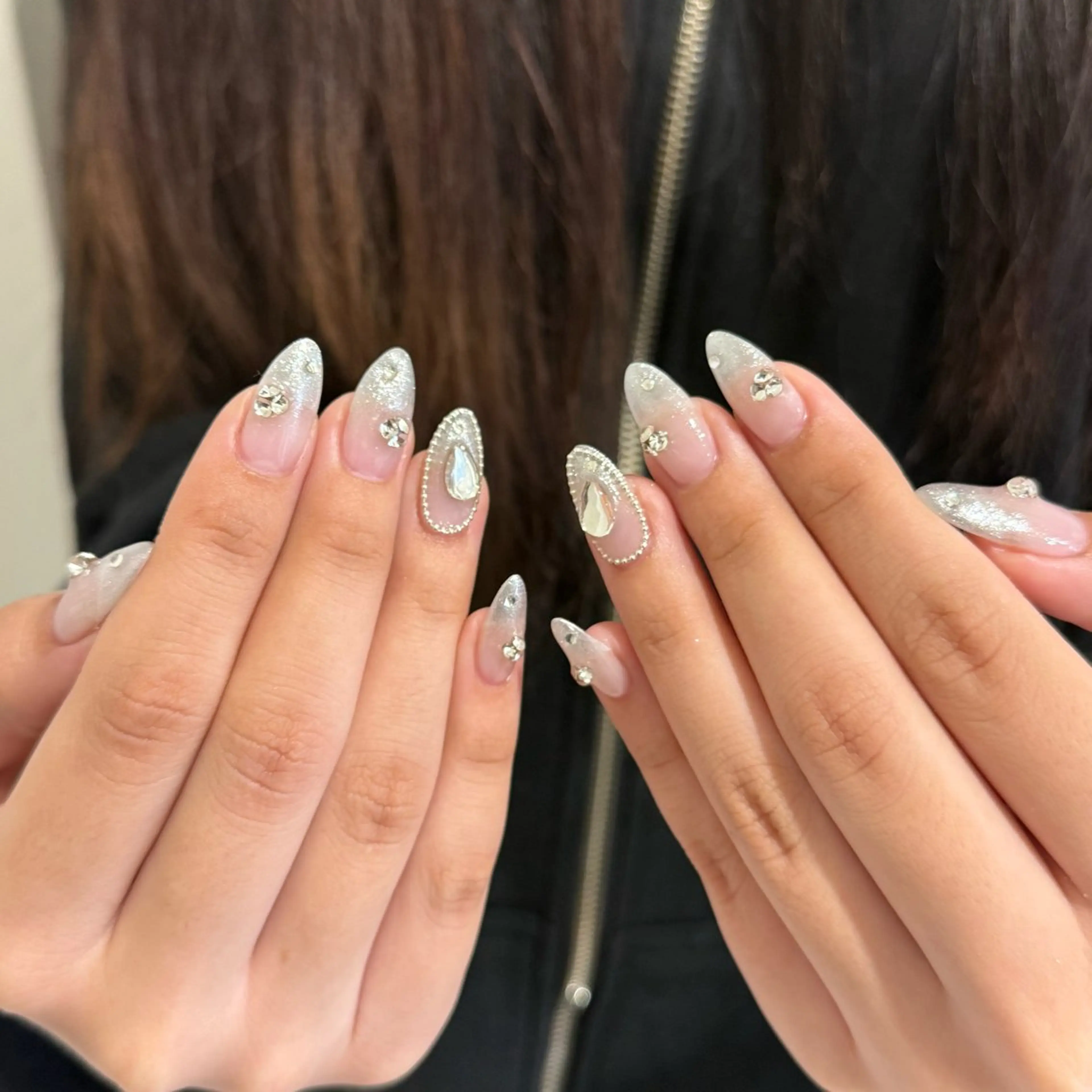 ネイル 長さ出し ハンドネイル Dahlia Beauty ダリアビューティー所属・春日井Dahlia Beauty中川のネイルデザイン