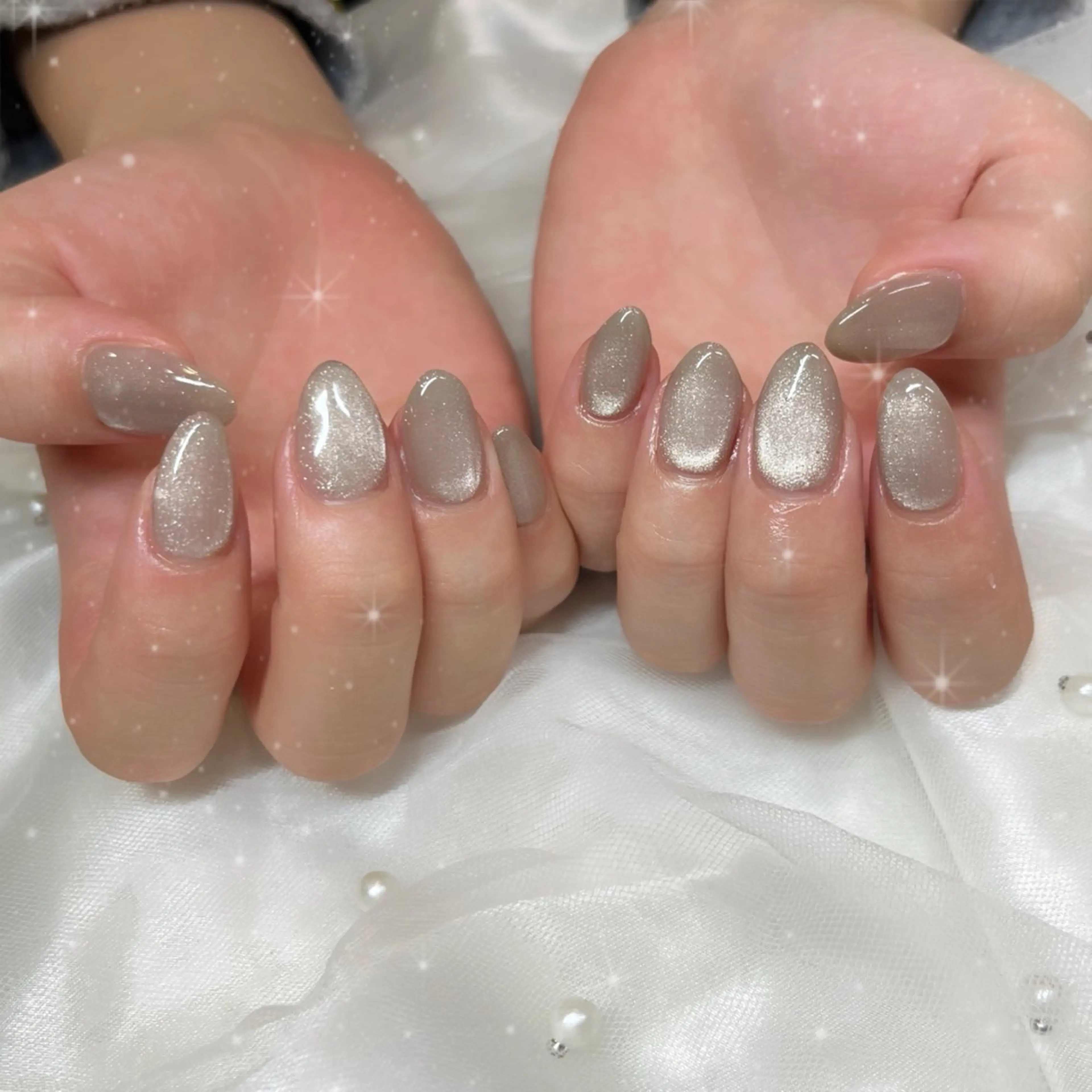 ネイル マグネットネイル ハンドネイル ブルーデイジー栄本店所属・BlueDaisy 栄本店のネイルデザイン