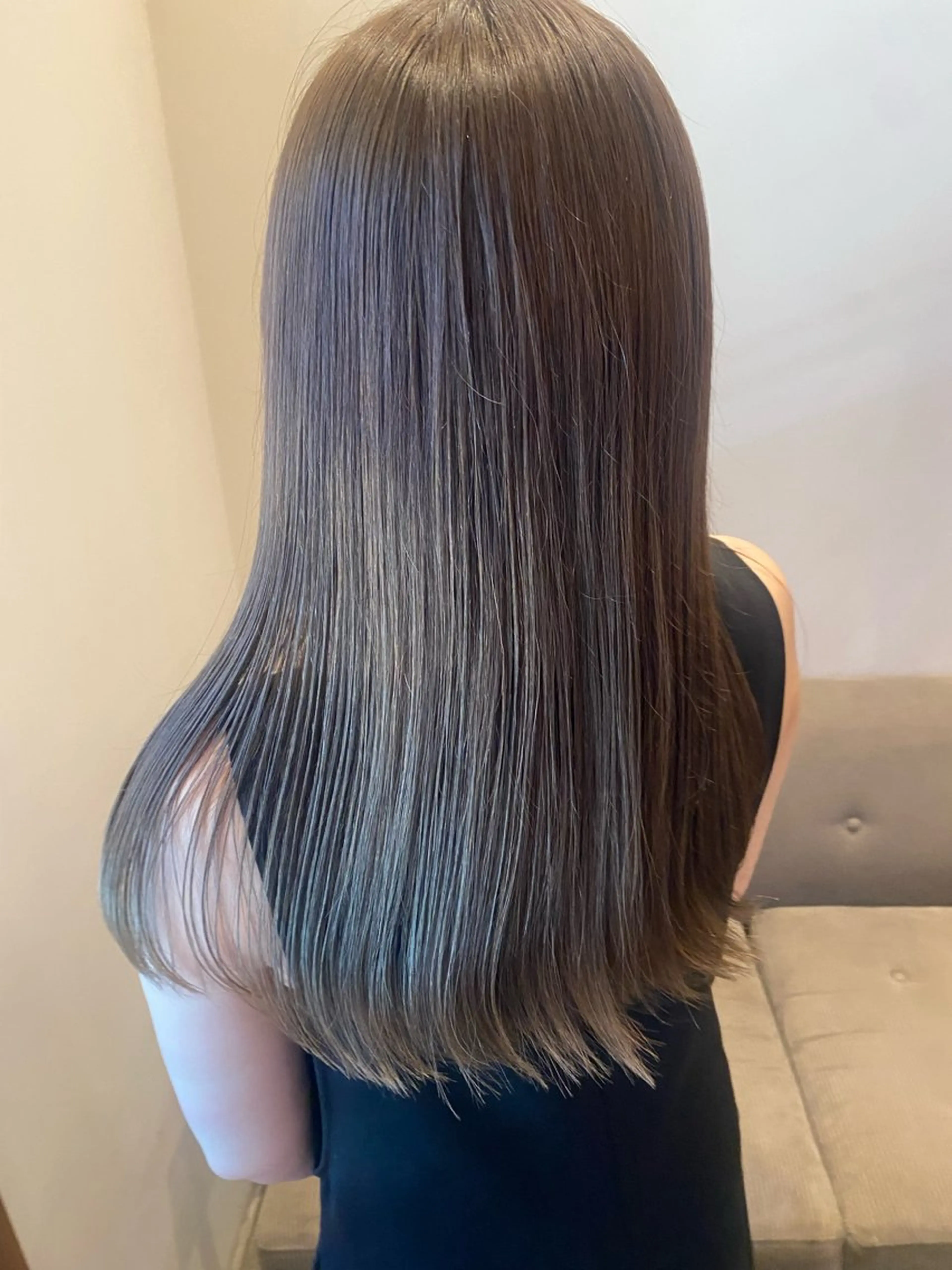 ロング カラー カット ヘアカラー トリートメント ENIF ヤマグチアツコのヘアスタイル