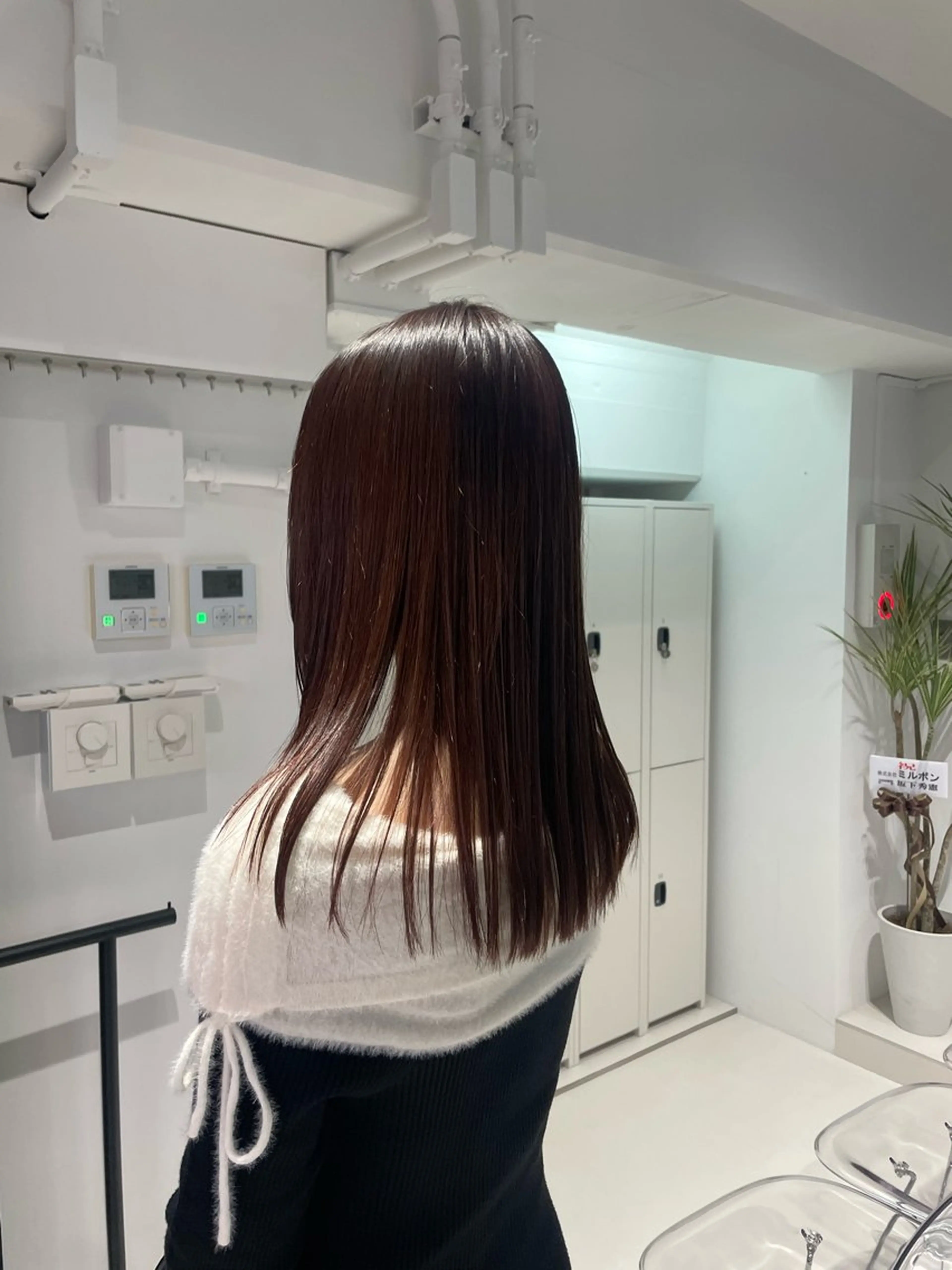 カラー ヘアカラー とば みゆうのヘアスタイル