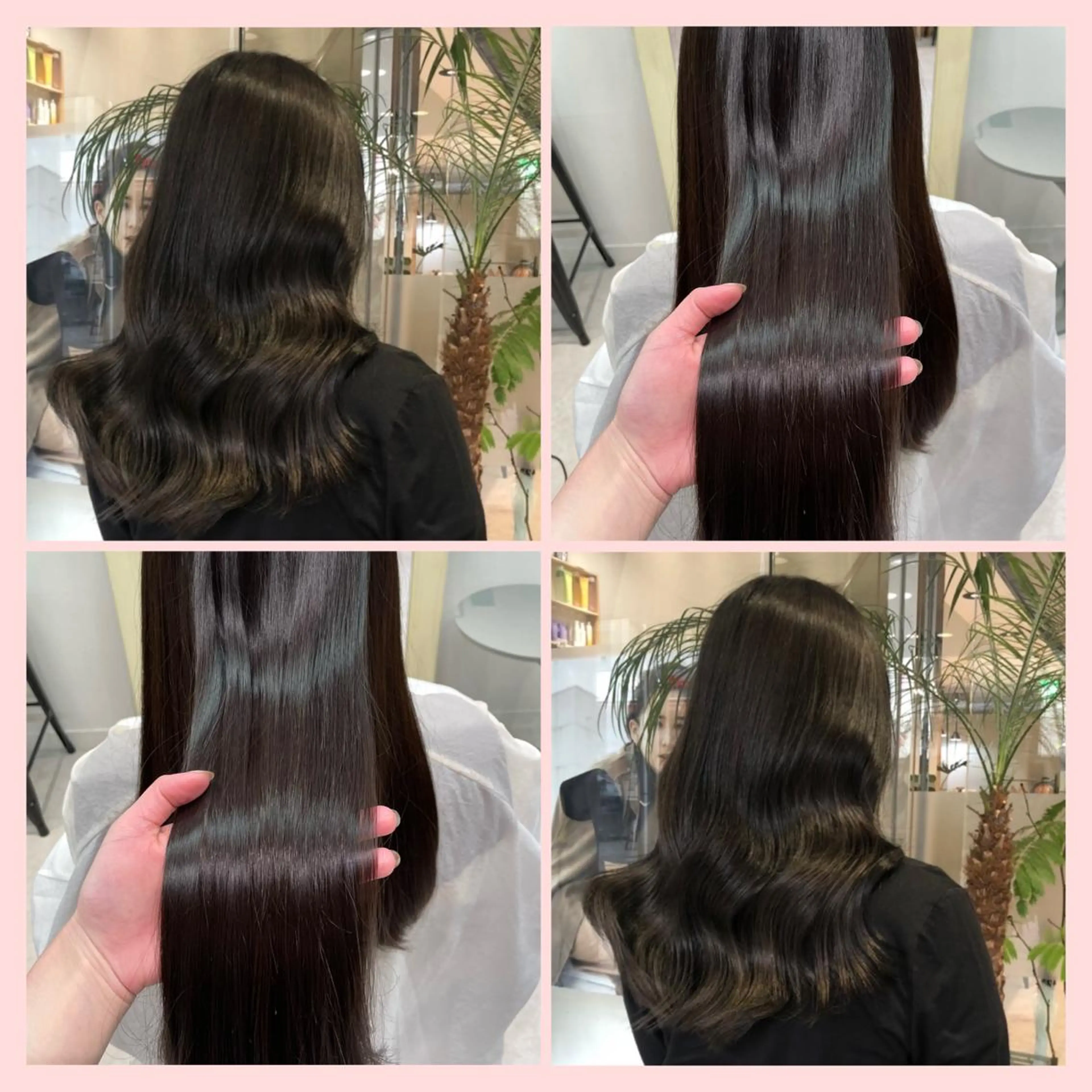 ロング カラー 透明感カラー ヘアカラー ピンクカラー🎀/ ミルクティー🍼花音のヘアスタイル