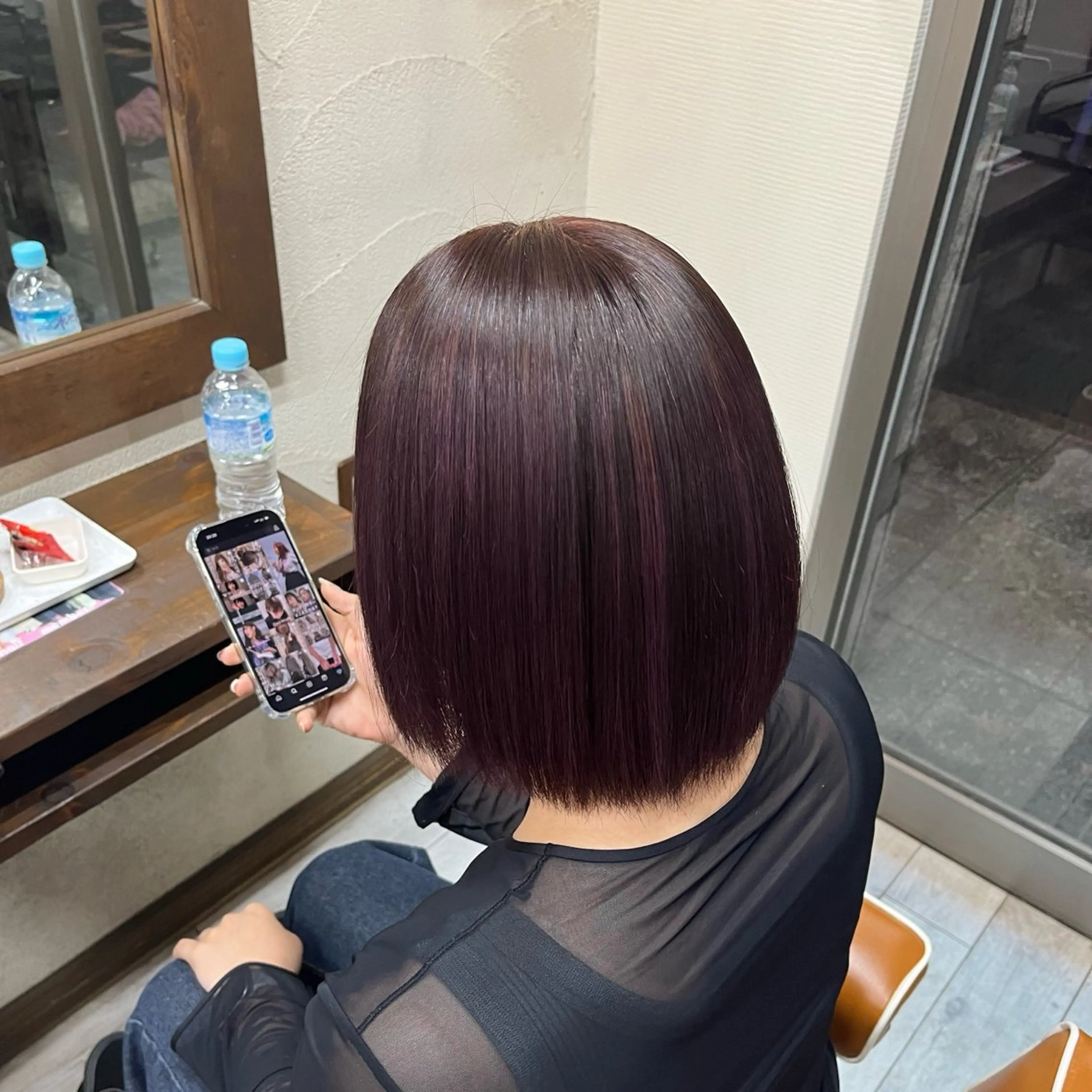 ミディアム カラー ヘアカラー 伊藤俊斗 / minimhairのヘアスタイル