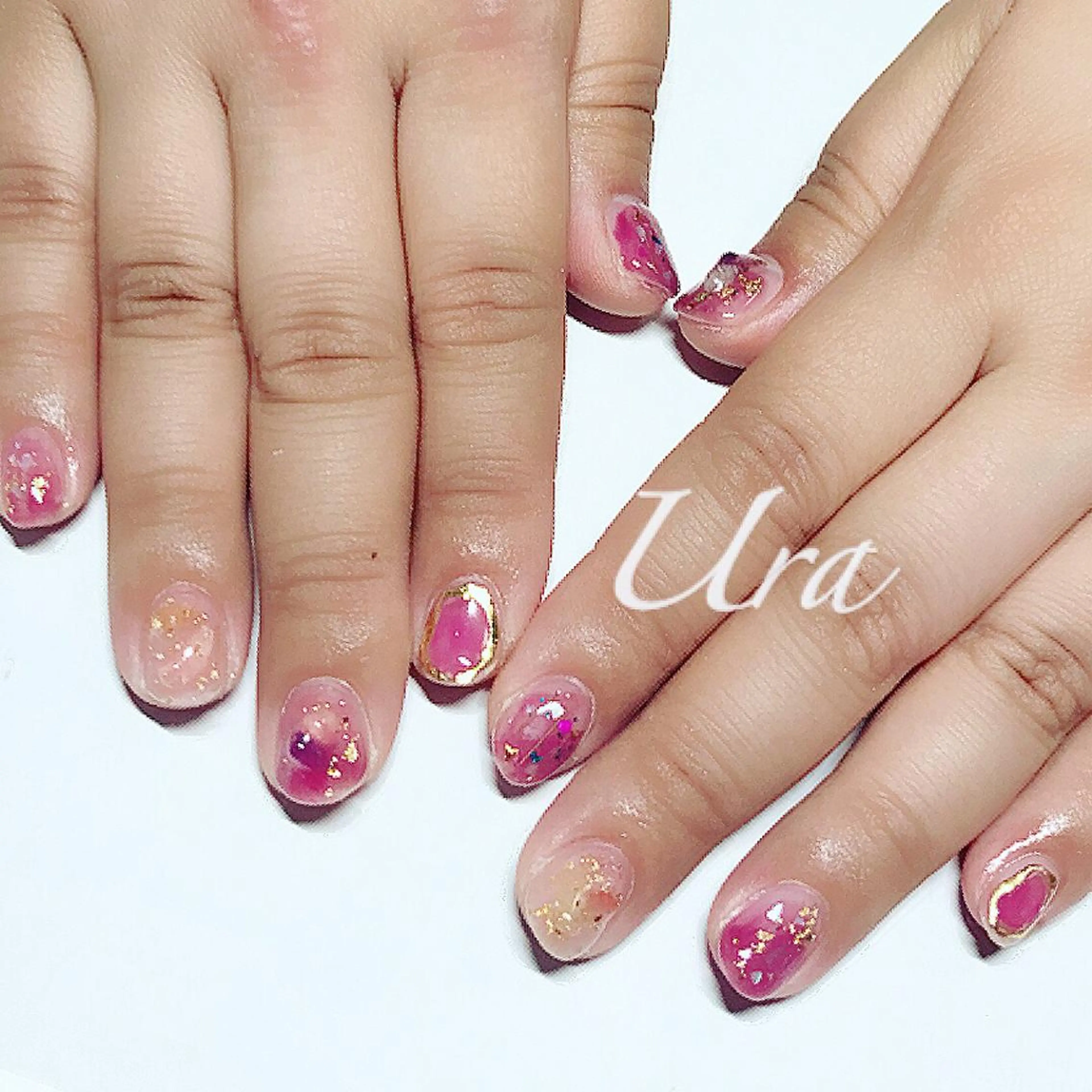 ネイル ニュアンスネイル UrakoNail 《nail》のネイルデザイン