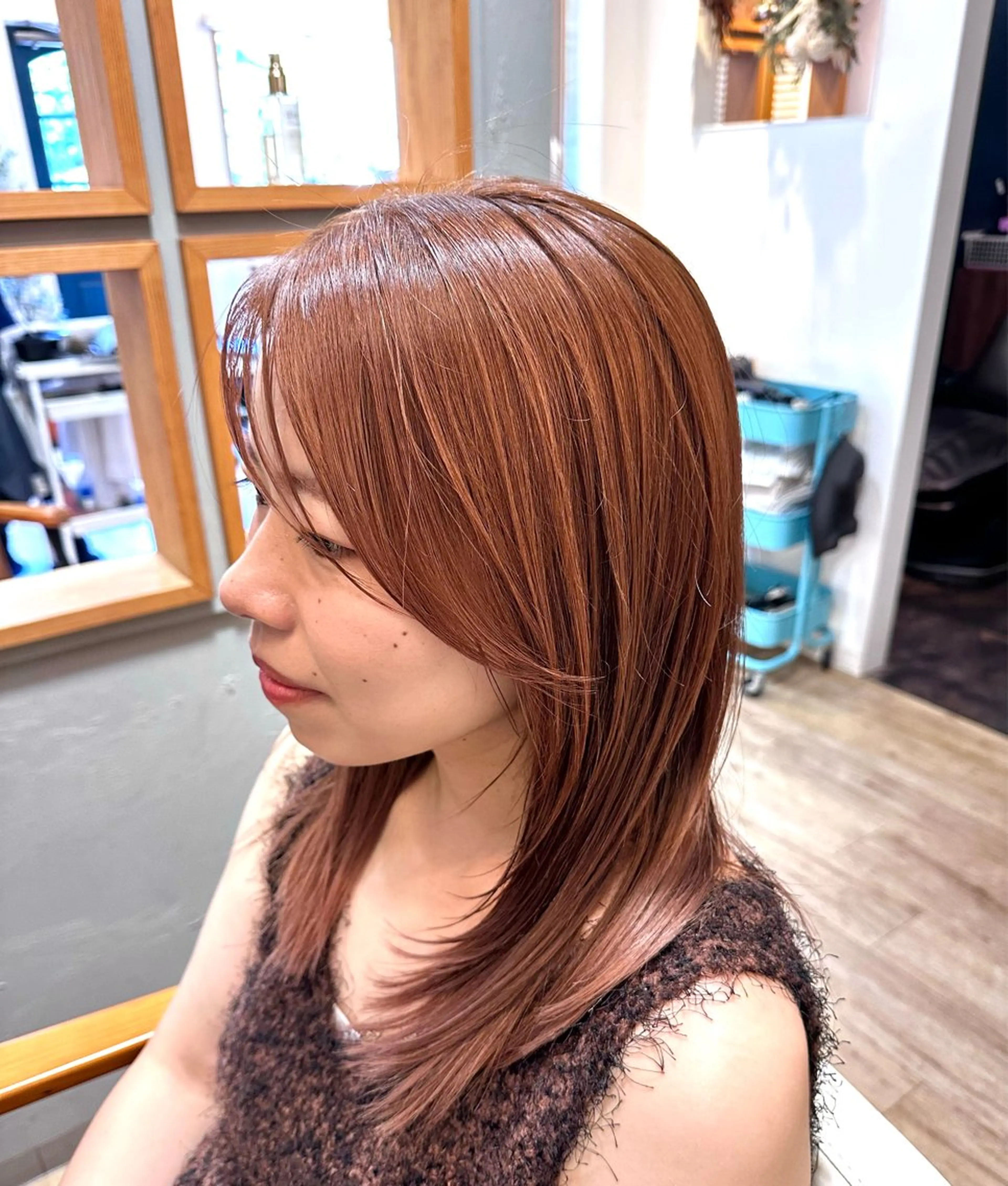 ロング カラー ハイトーンカラー イルミナカラー カット ヘアカラー 🌻島田 涼生🌻のヘアスタイル