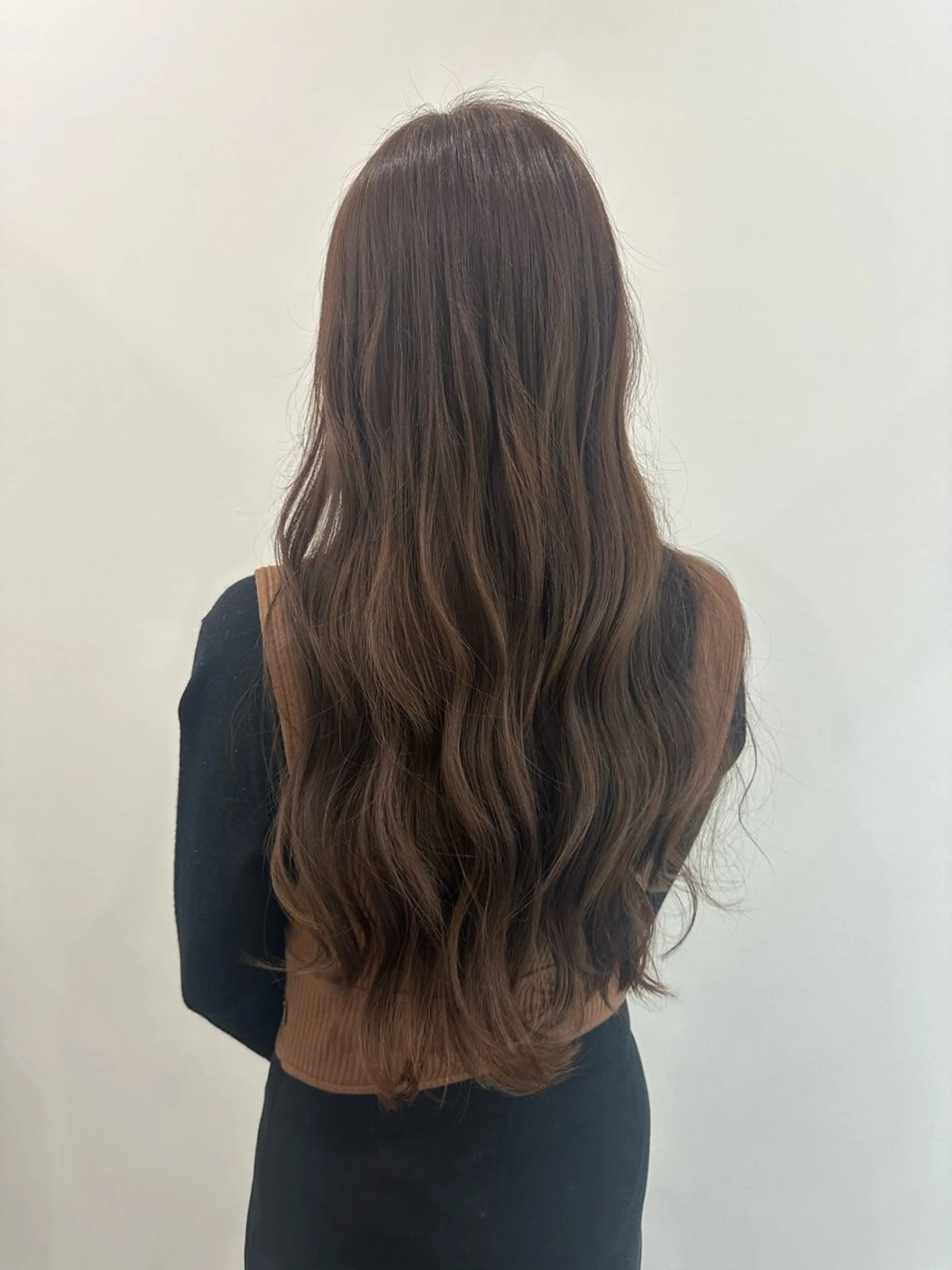 ロング カラー カット ヘアカラー 海外ヘア/ワンカラー 🍒nao.のヘアスタイル