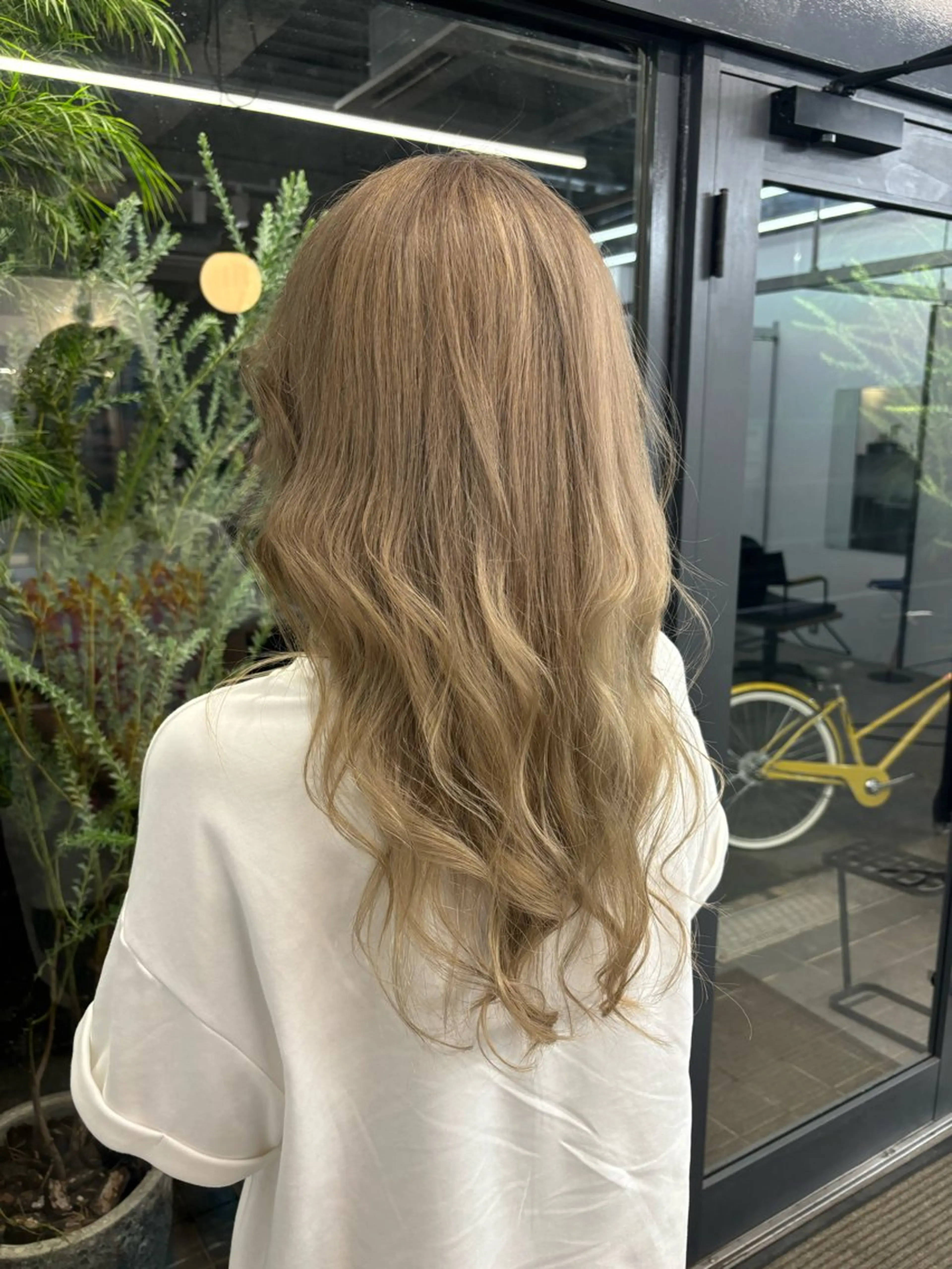 カラー Elme所属・デビュー前割引中🔥 平口はのんのヘアスタイル