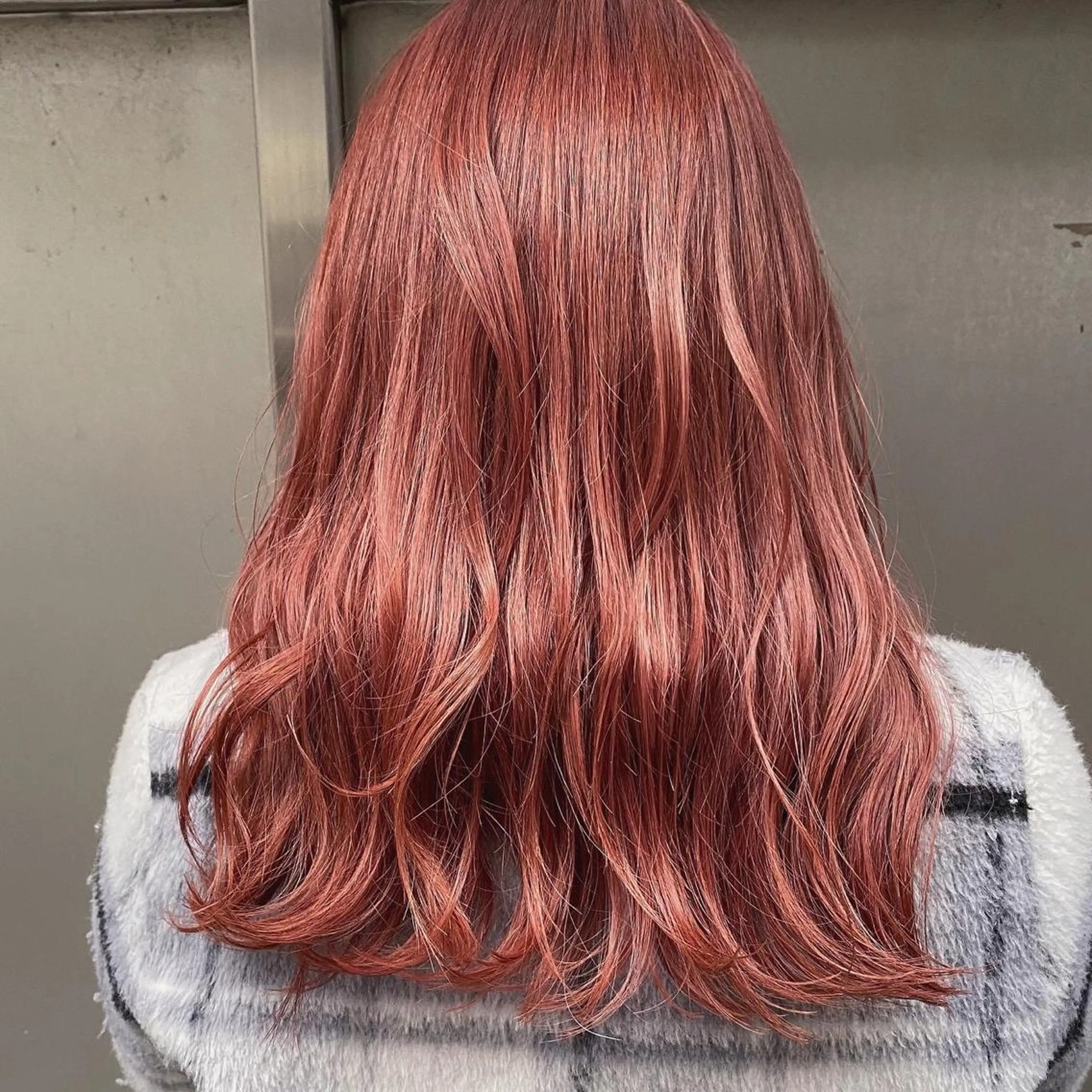 ロング カラー ベージュカラー ピンクカラー ピンクベージュ LATTE所属・垢抜け顔周り／韓国 ヘア𝑺𝒂𝒌𝒊のヘアスタイル