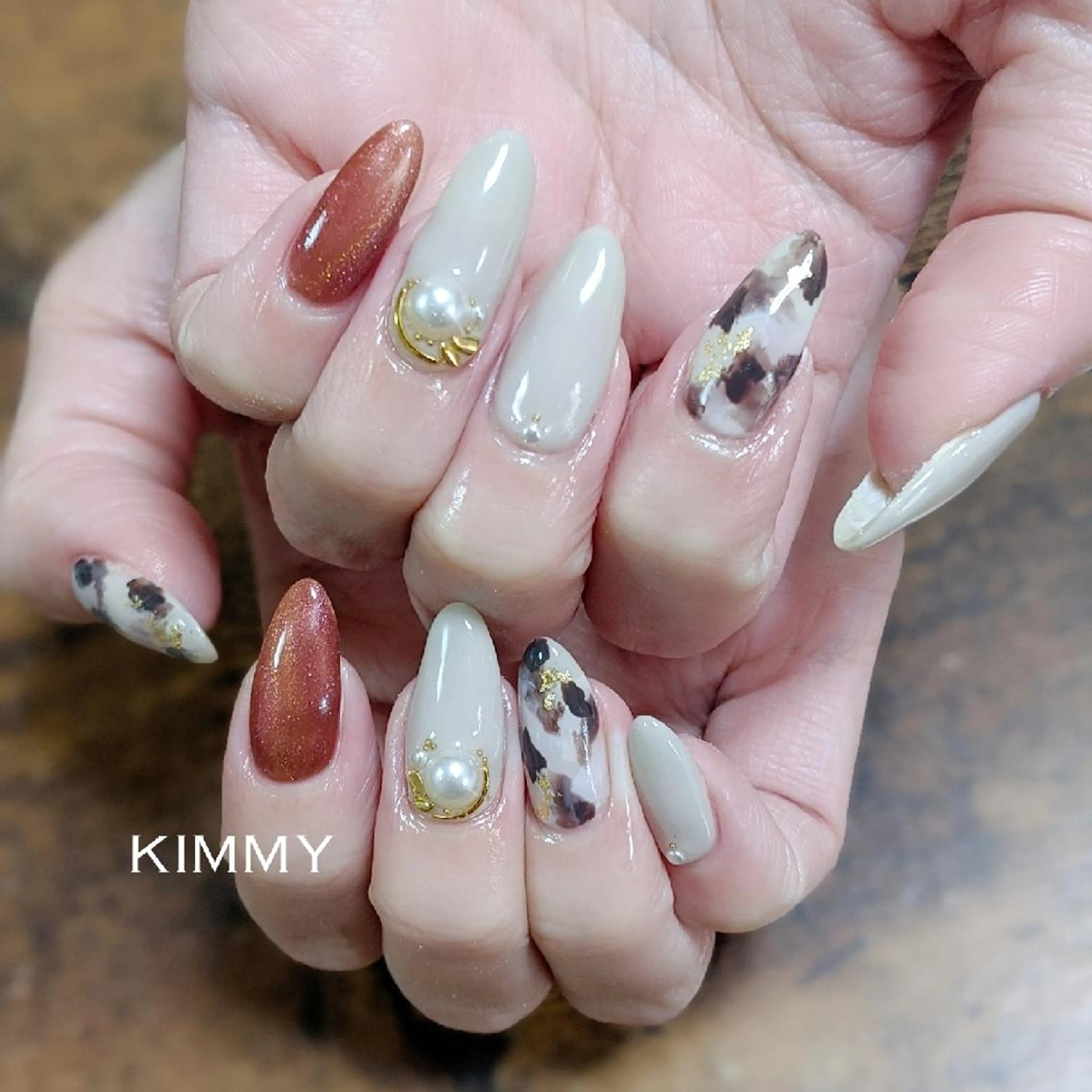 ネイル ハンドネイル kimmy nailsのネイルデザイン