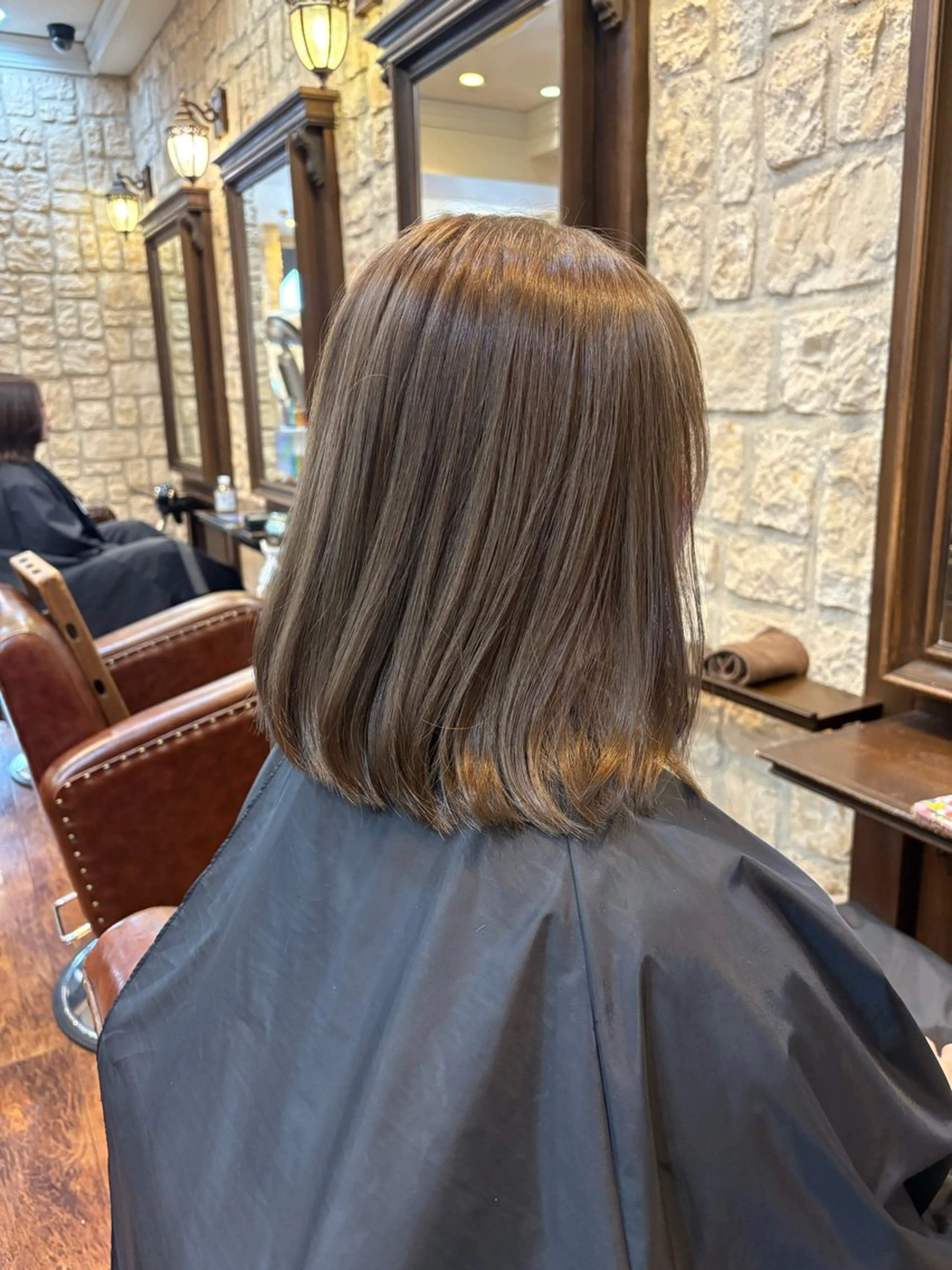 ミディアム カット ヘアカラー ヘッドスパ MIKU ♡彡のヘアスタイル