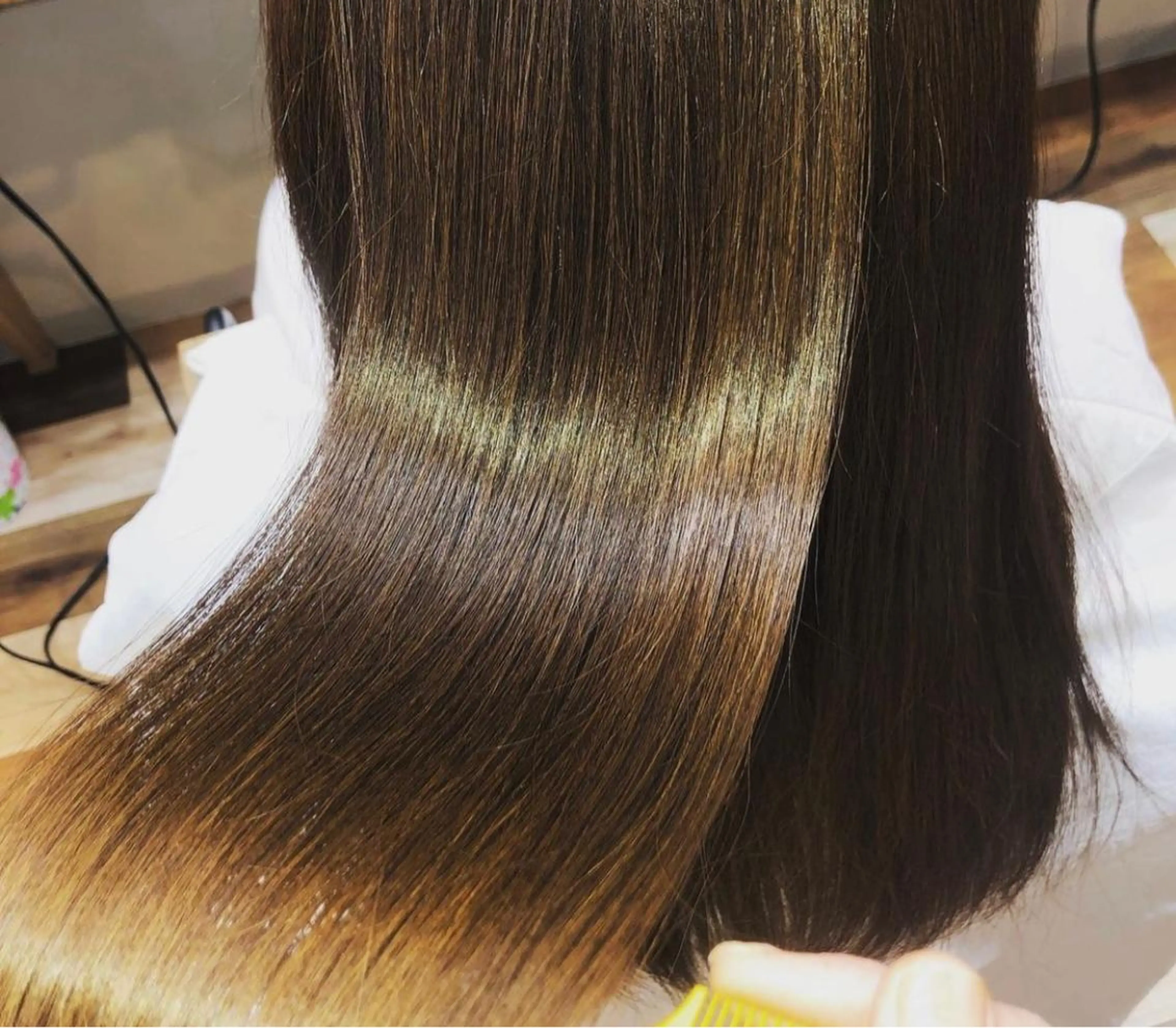 ロング カラー 【nina】所属・透明感カラー神野 敦也【三軒茶屋】のヘアスタイル