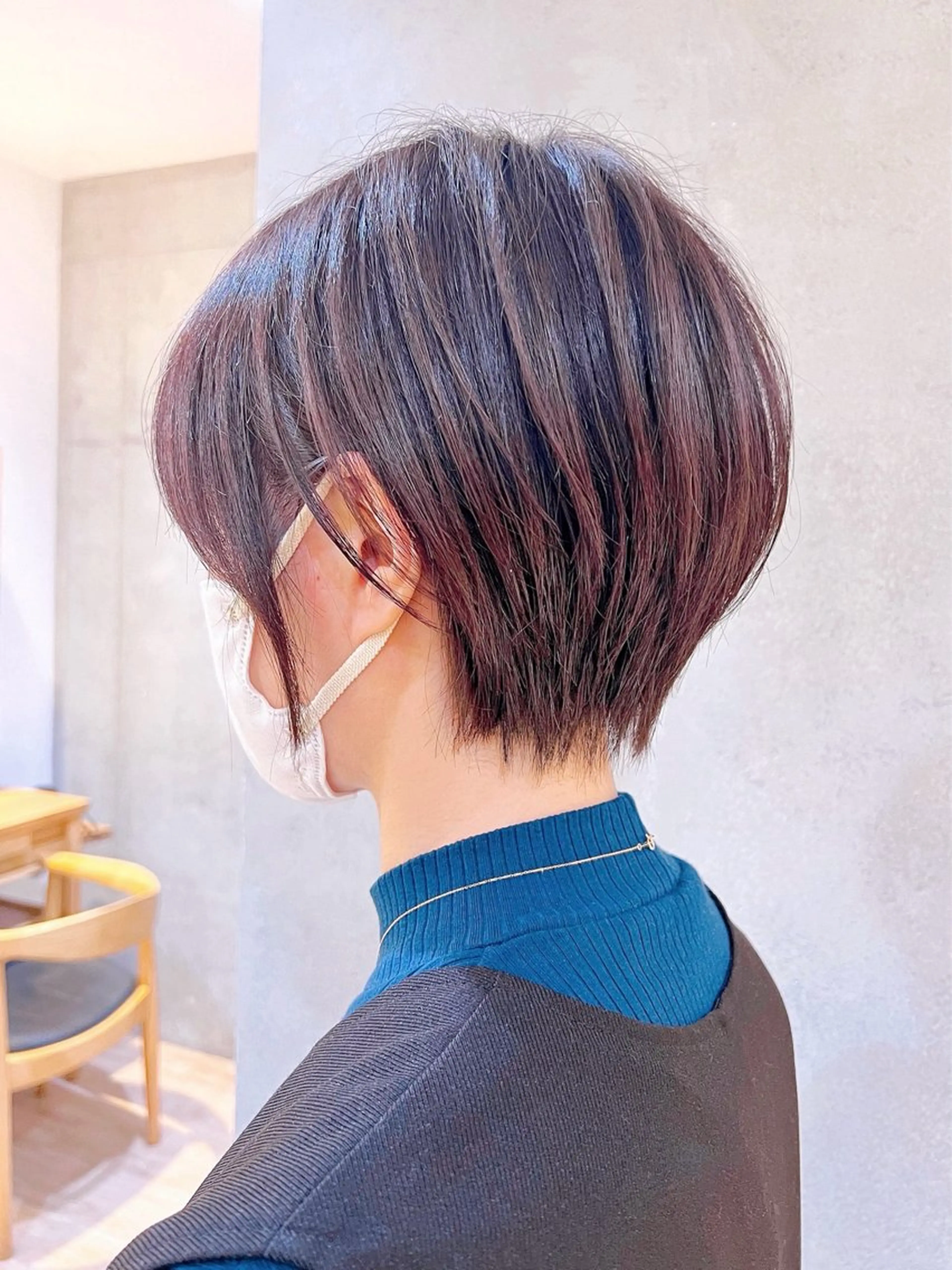 ショート Say.石川葵 ショートボブ前髪のヘアスタイル
