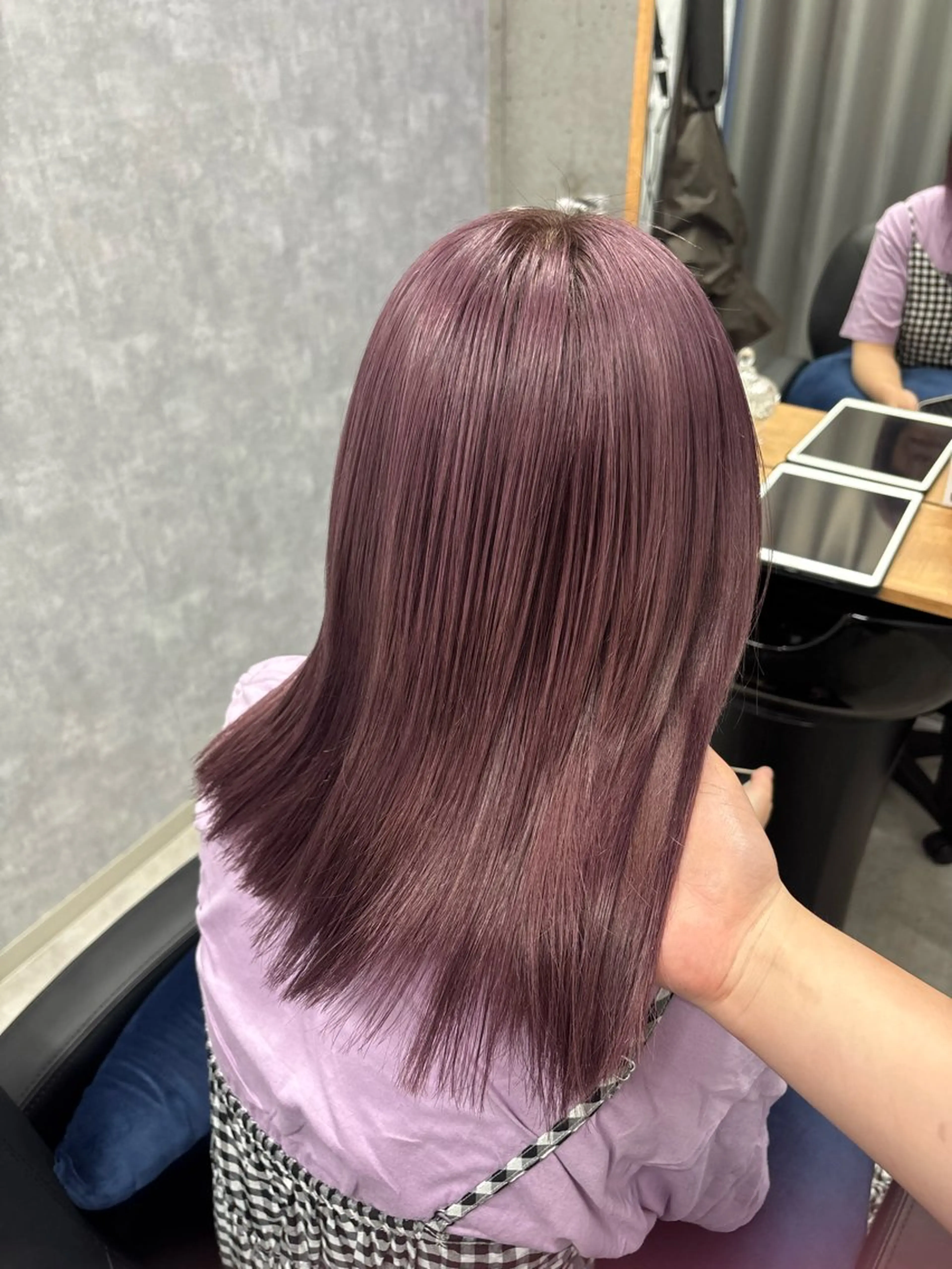 セミロング ヘアカラー 🩶rise 🩶のヘアスタイル