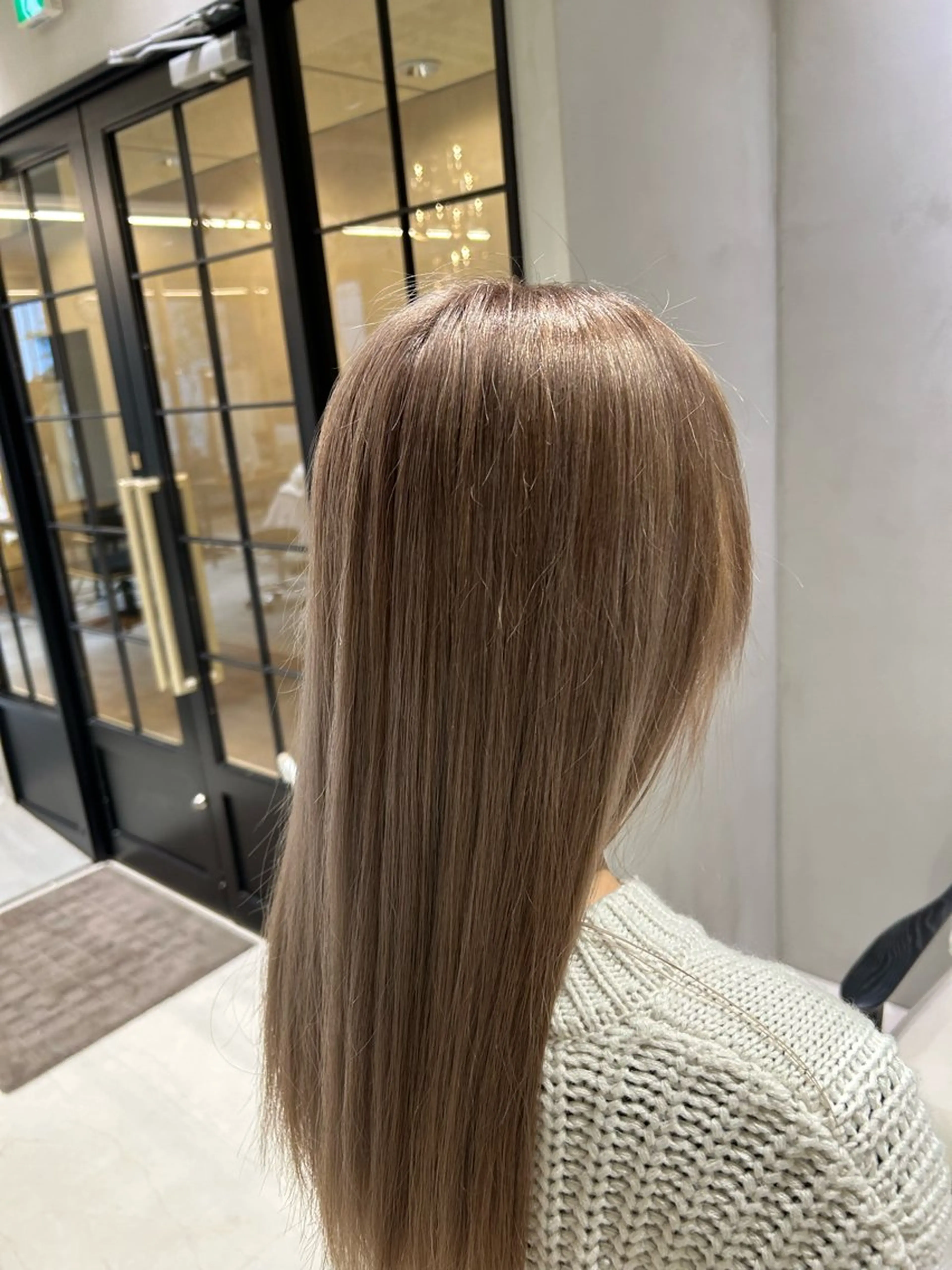 ロング カラー ピンクカラー まりん🍒 名駅/レイヤーカットのヘアスタイル