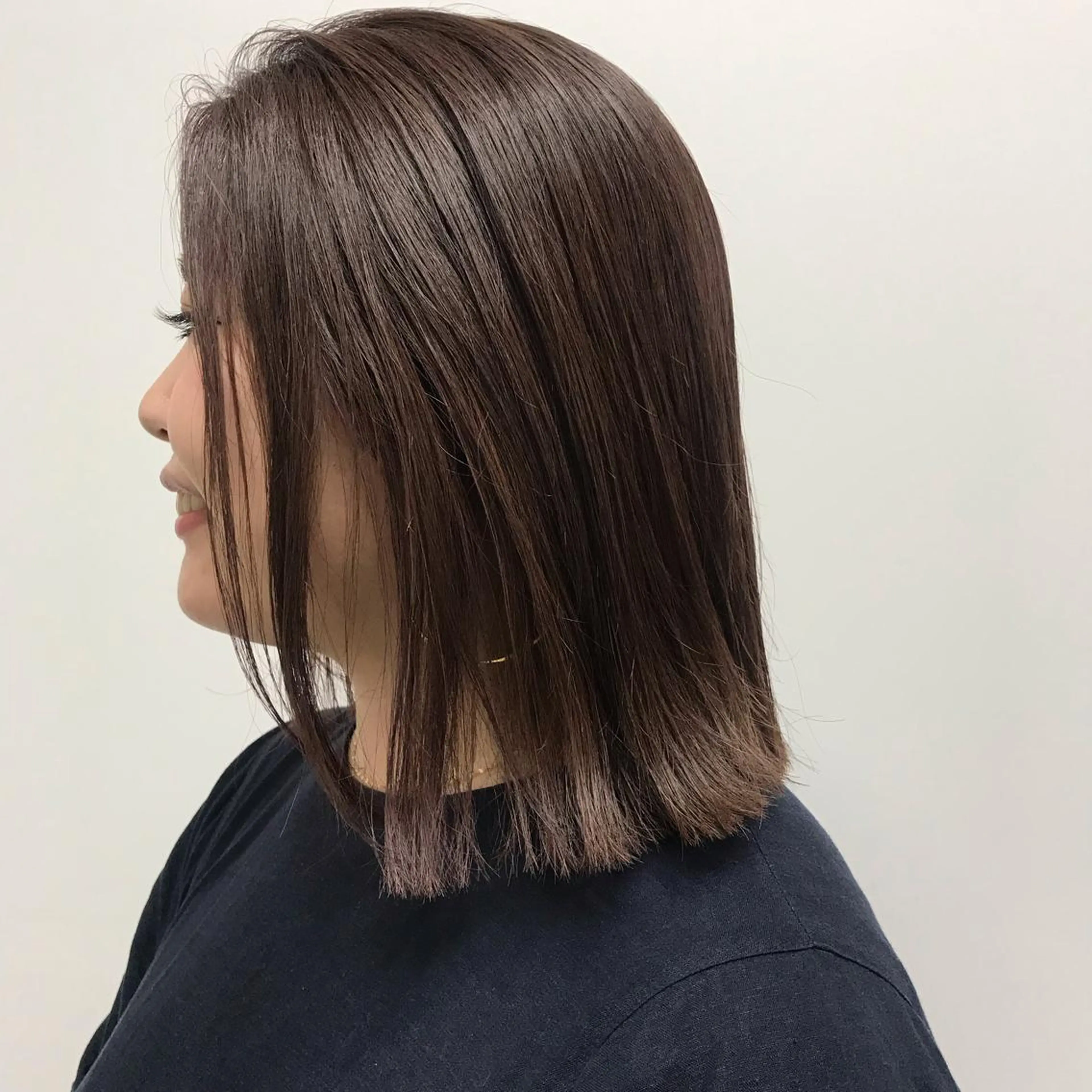 ミディアム カラー ニュアンスヘア☆樋口 希世☆のヘアスタイル