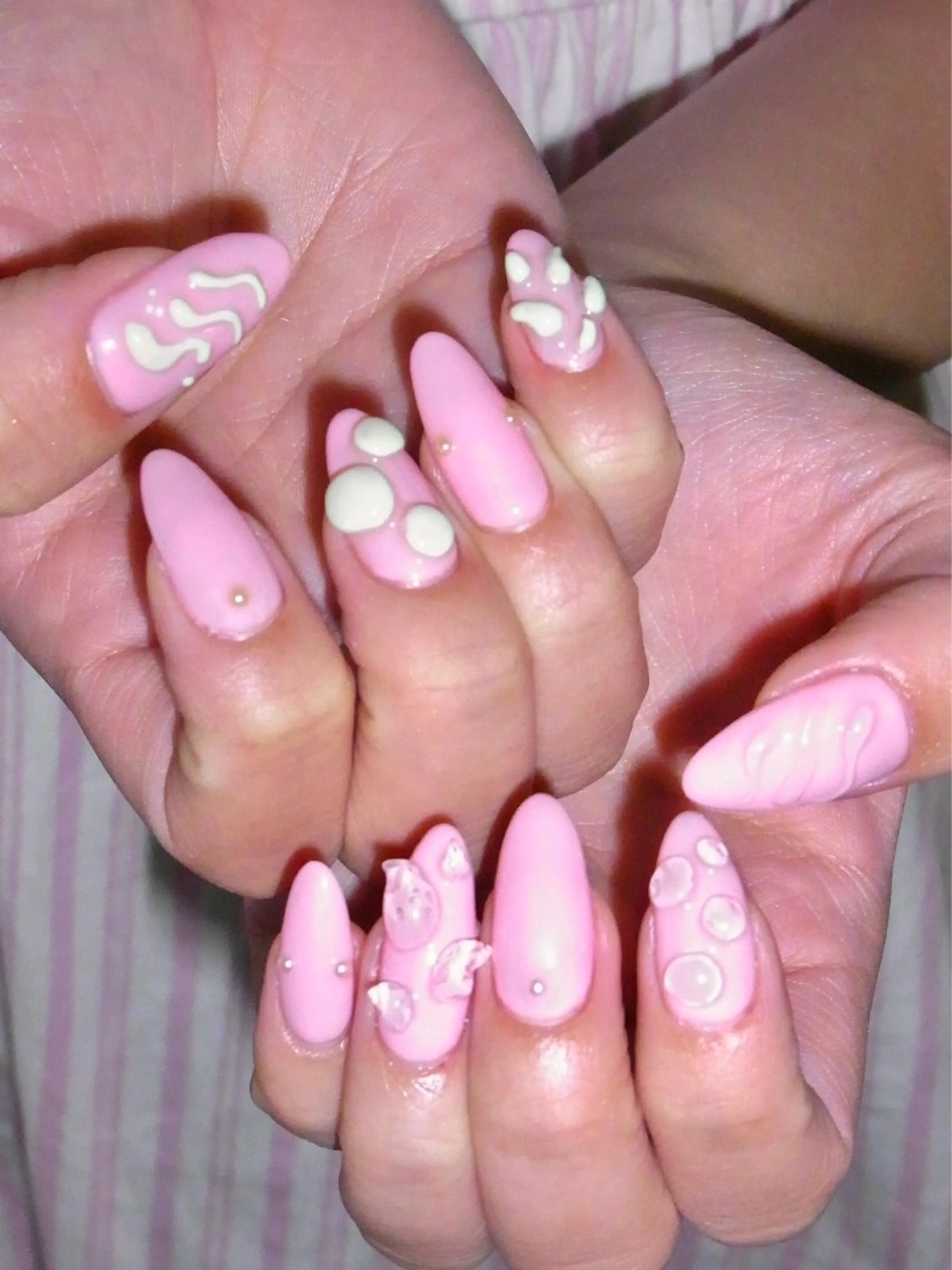 ネイル ハンドネイル nail salon HARE所属・チハル ミチハタのネイルデザイン