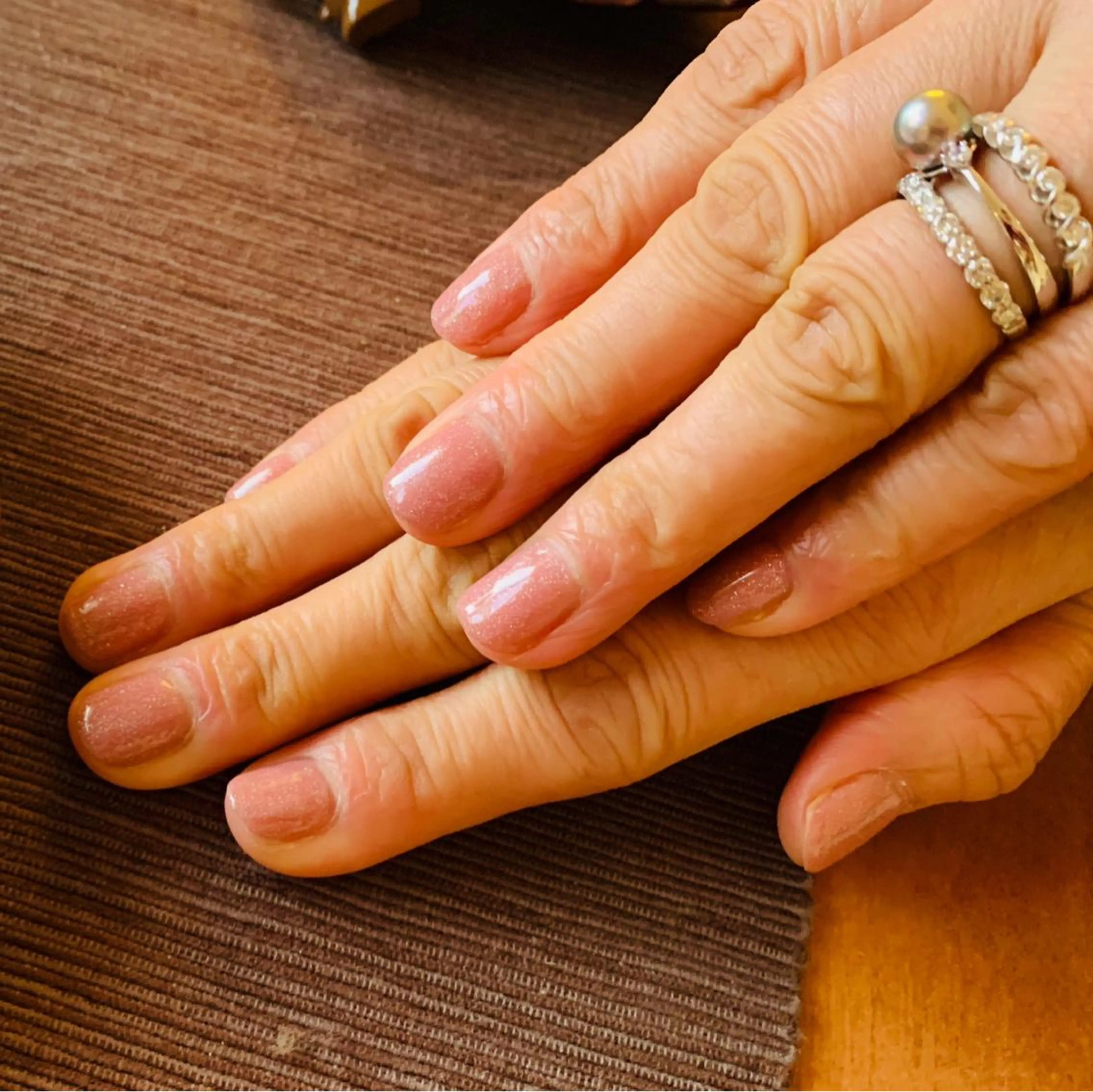 ネイル ワンカラーネイル kiramekido nail salon所属・林 禅のネイルデザイン