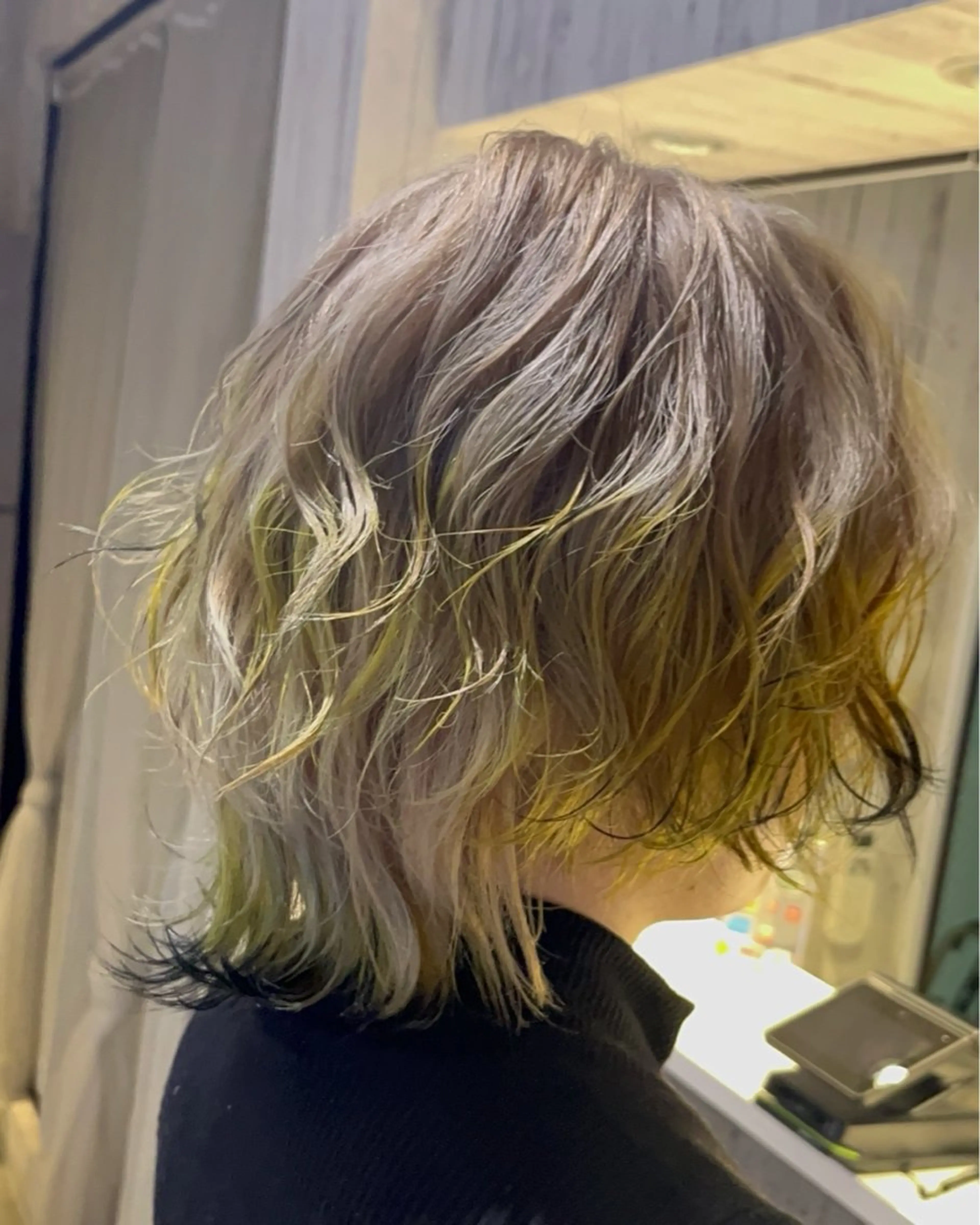 ショート カラー axy 新宿本店所属・🐾カラーモデル募集 中🐈‍⬛藤川 千誉のヘアスタイル