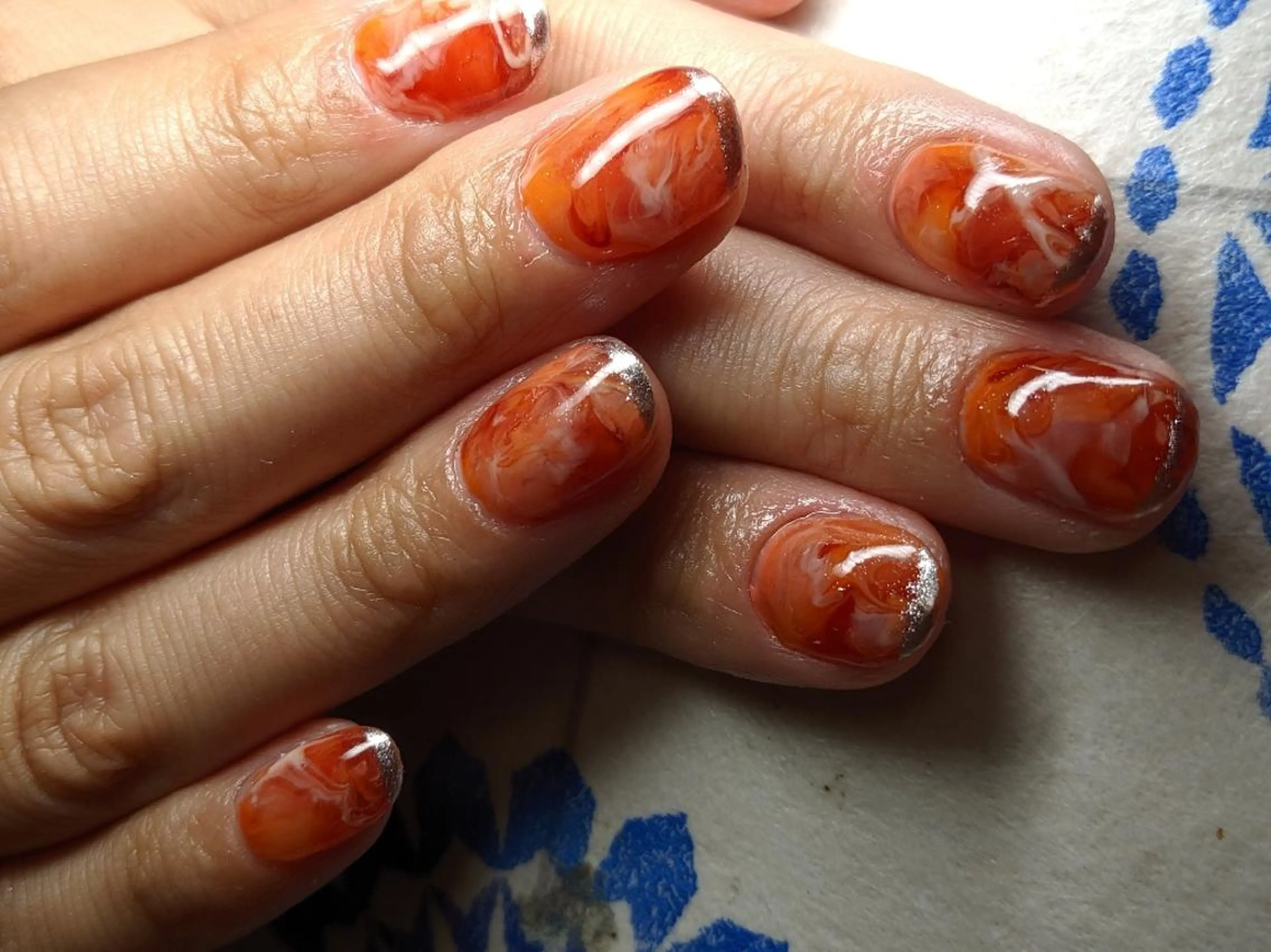 ネイル ストーンネイル nail yu-joy所属・yuu -joynailのネイルデザイン