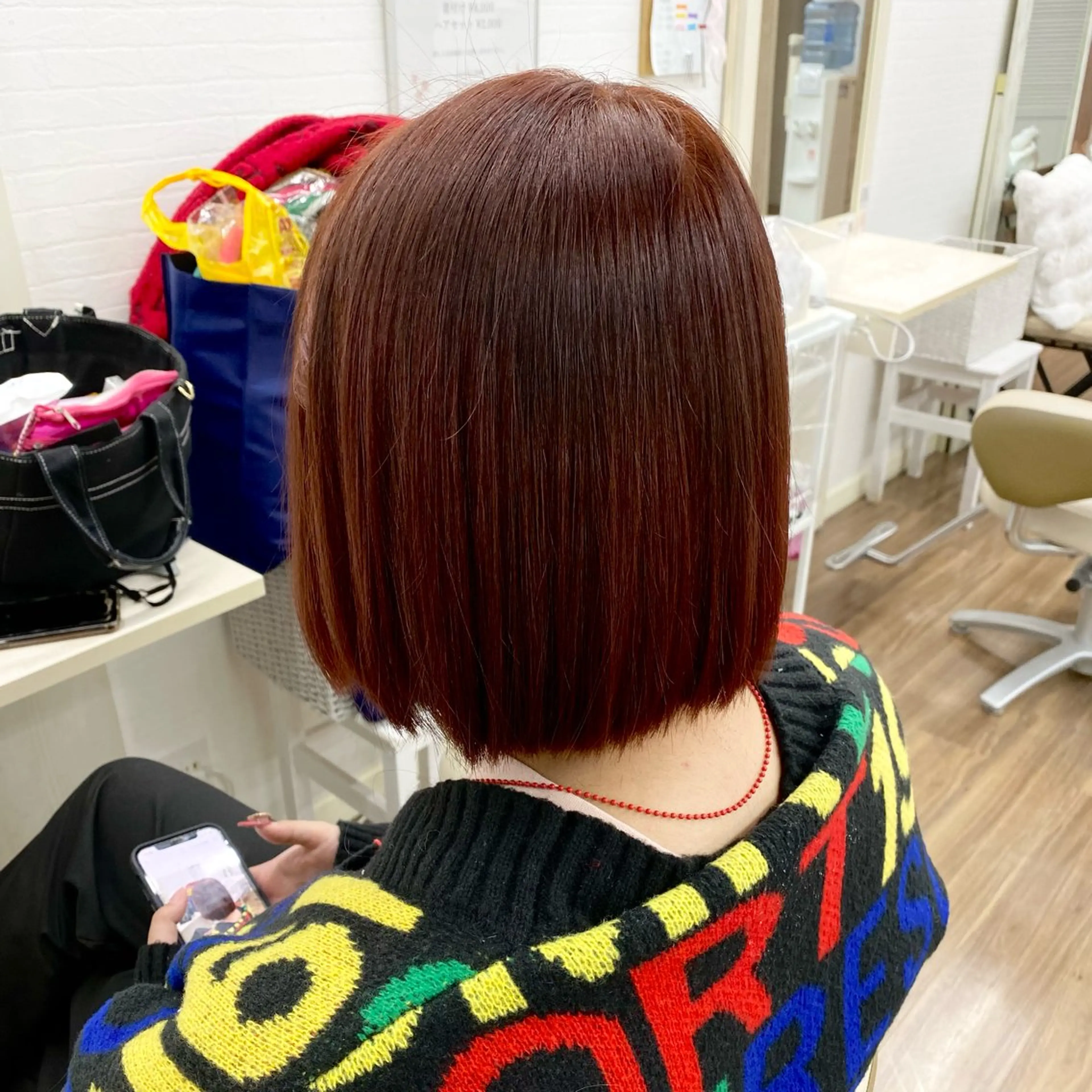 ショート トリートメント カット ヘアカラー トリートメント GLOSS♡ ヤマガミコウジのヘアスタイル