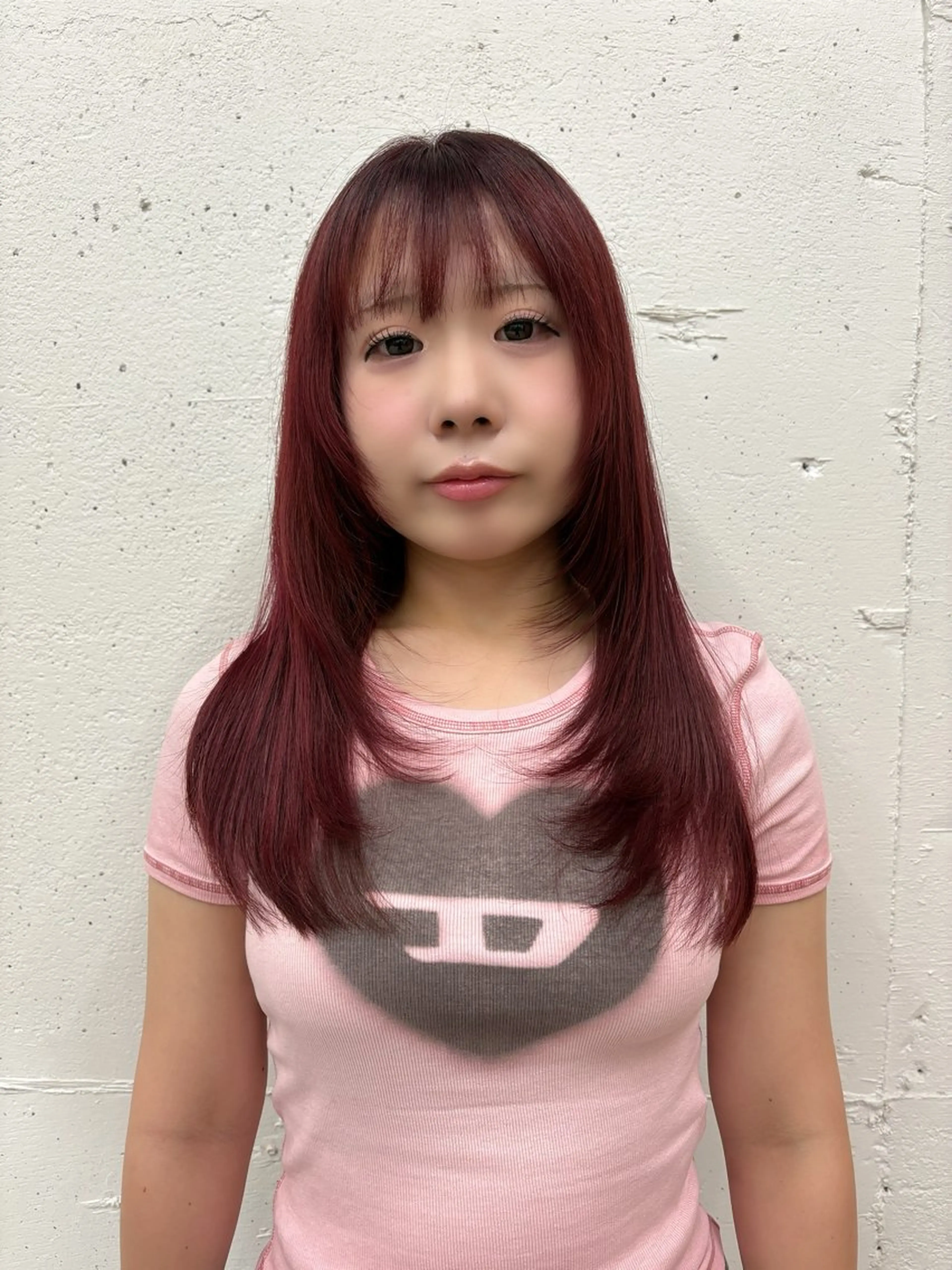 カット＋ワンカラーの写真