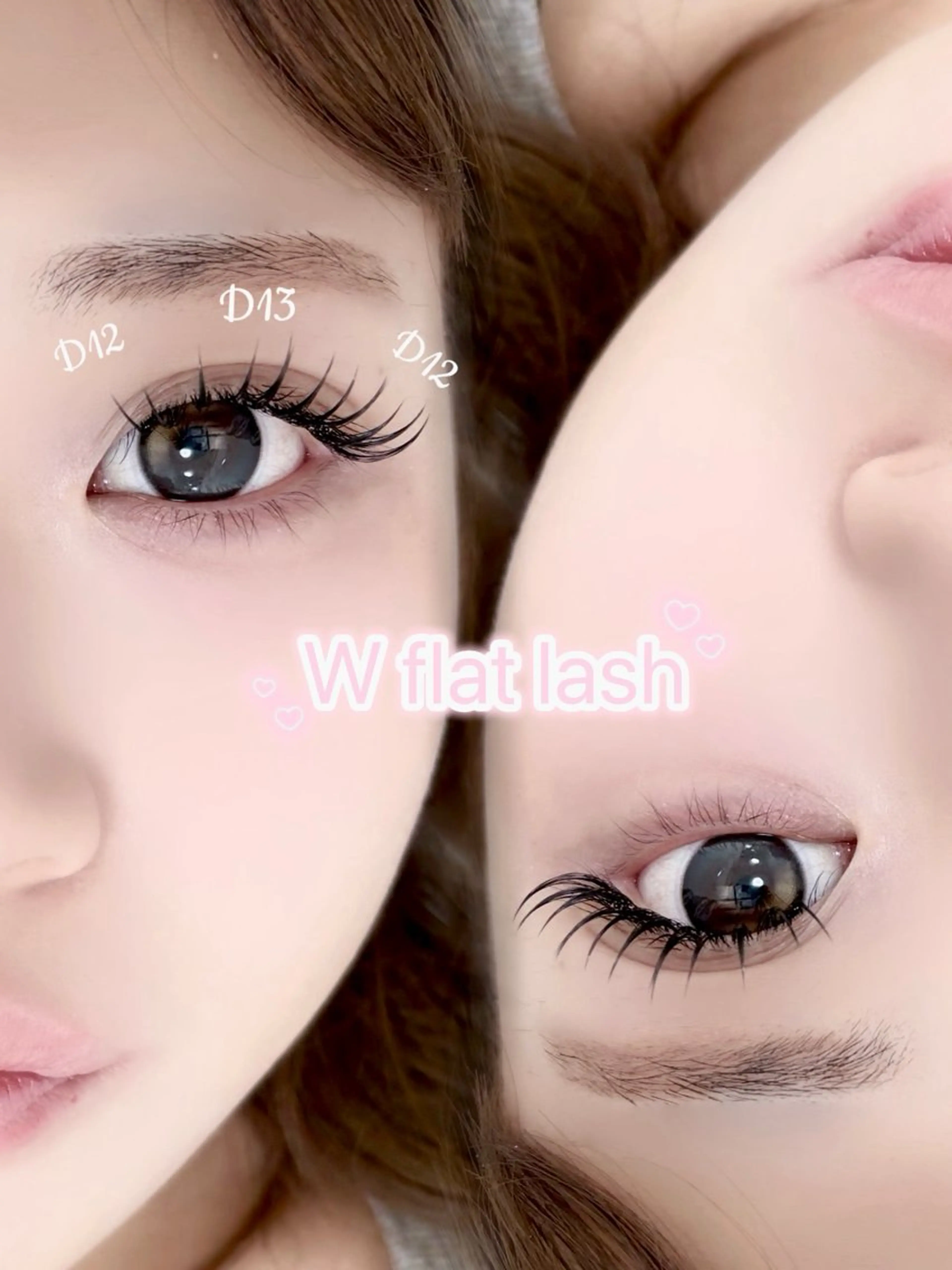 マツエク・マツパ フラットラッシュ マツエク Bellem. 【ベルム】のマツエク・マツパデザイン