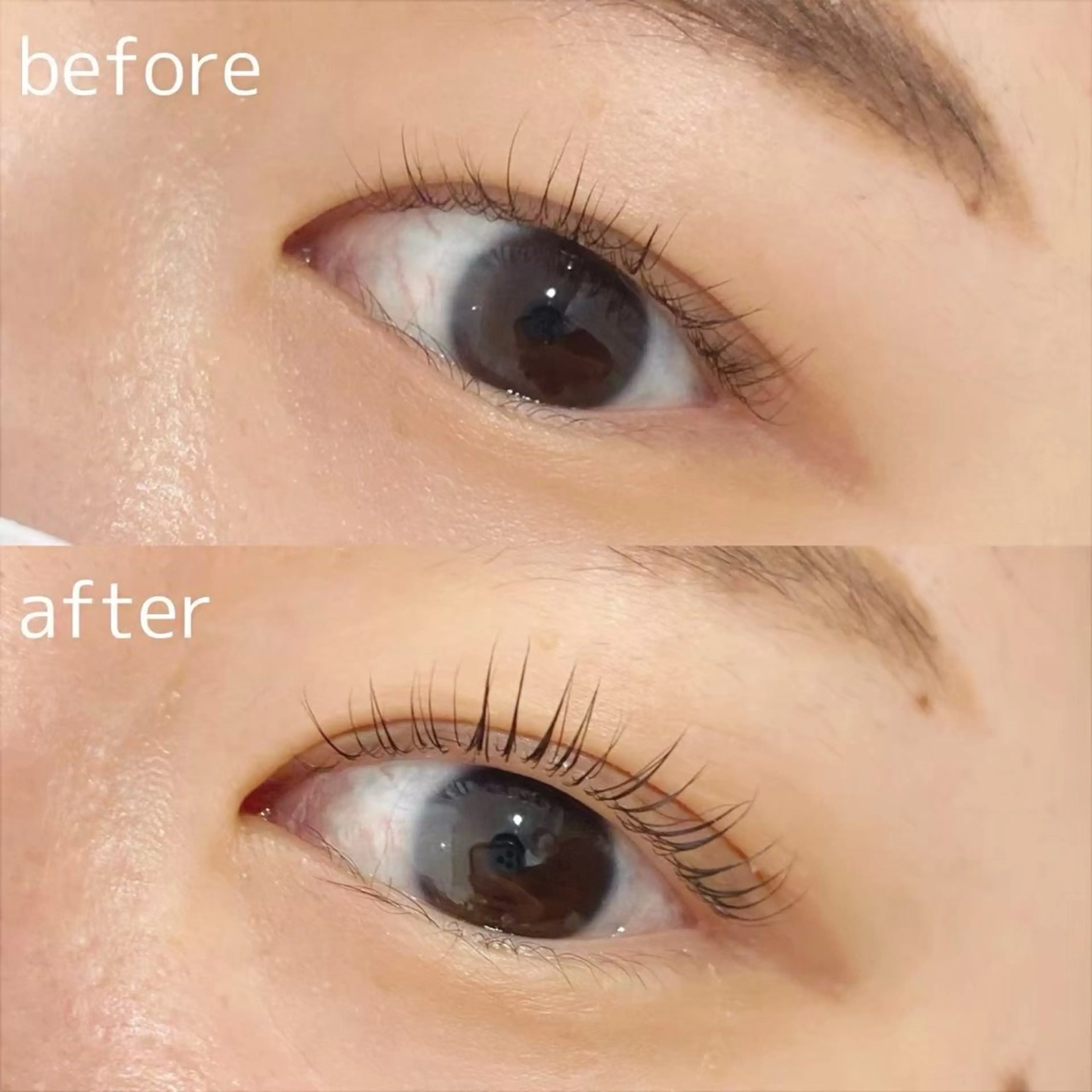 マツエク・マツパ パリジェンヌラッシュリフト マツナミ ユキノのマツエク・マツパデザイン