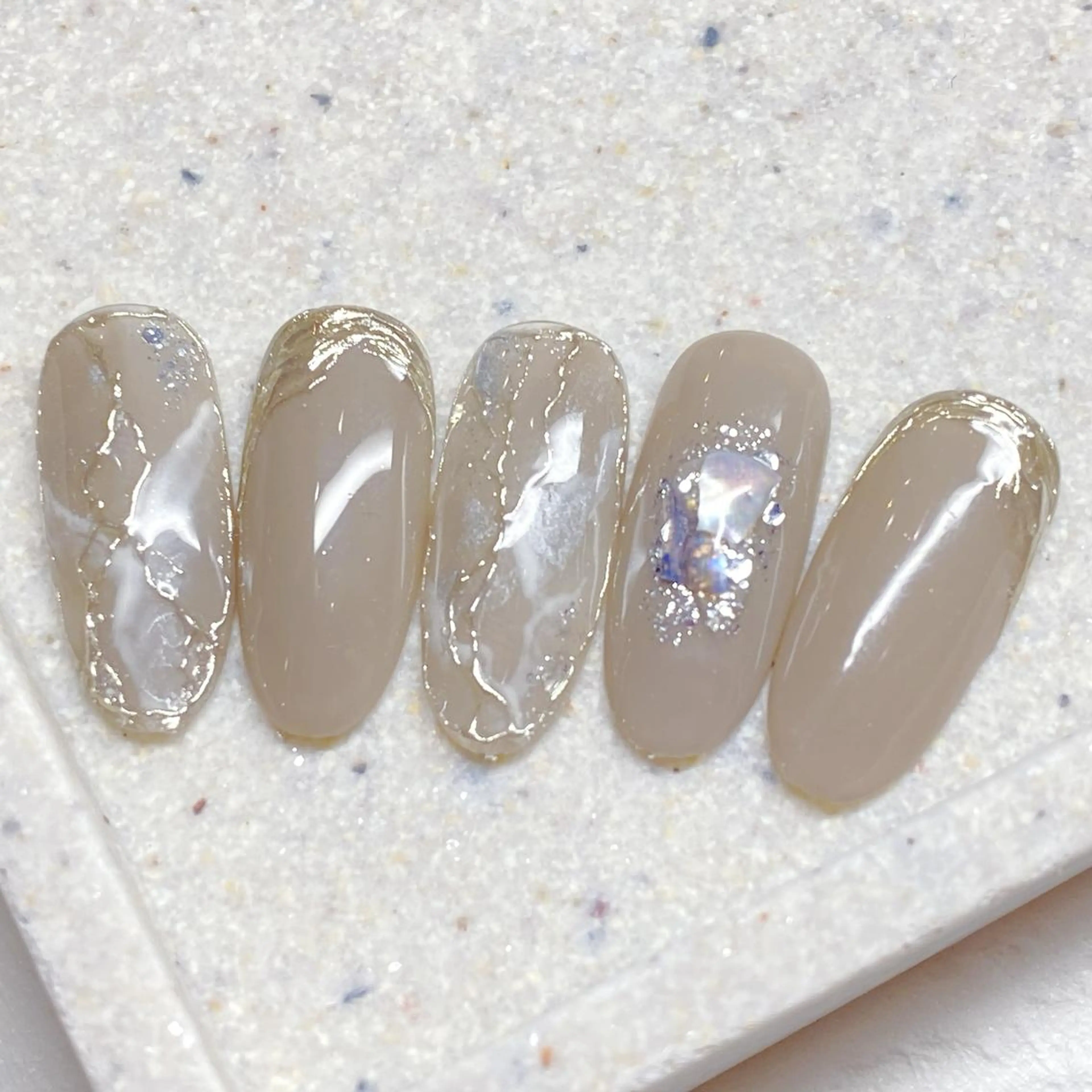 ネイル ニュアンスネイル ハンドネイル ネイリストYuri シェルウェリナ船橋のネイルデザイン