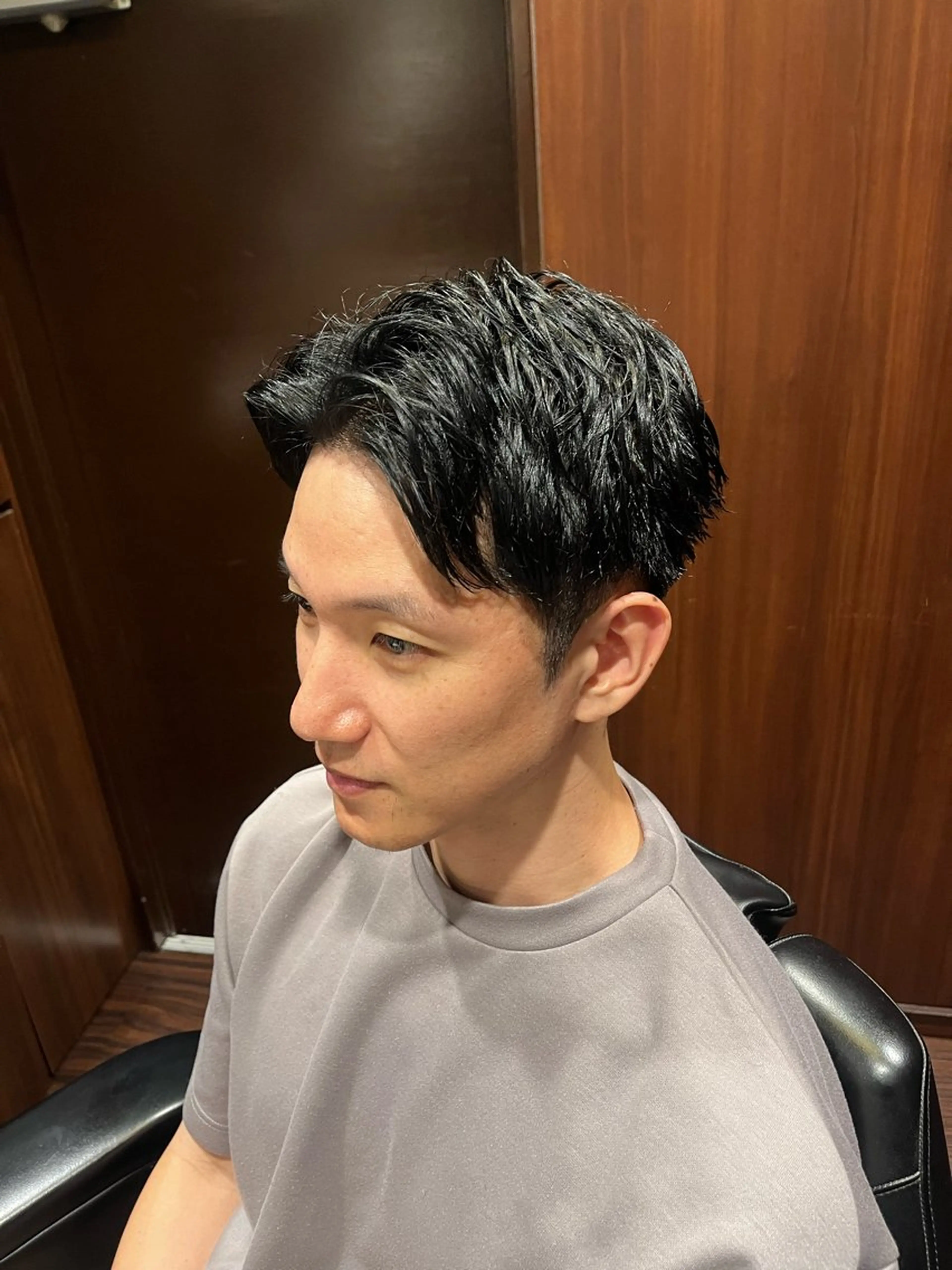 ショート カラー ヒロ銀座ヘアーサロン六本木店所属・宮崎 陽樹のヘアスタイル