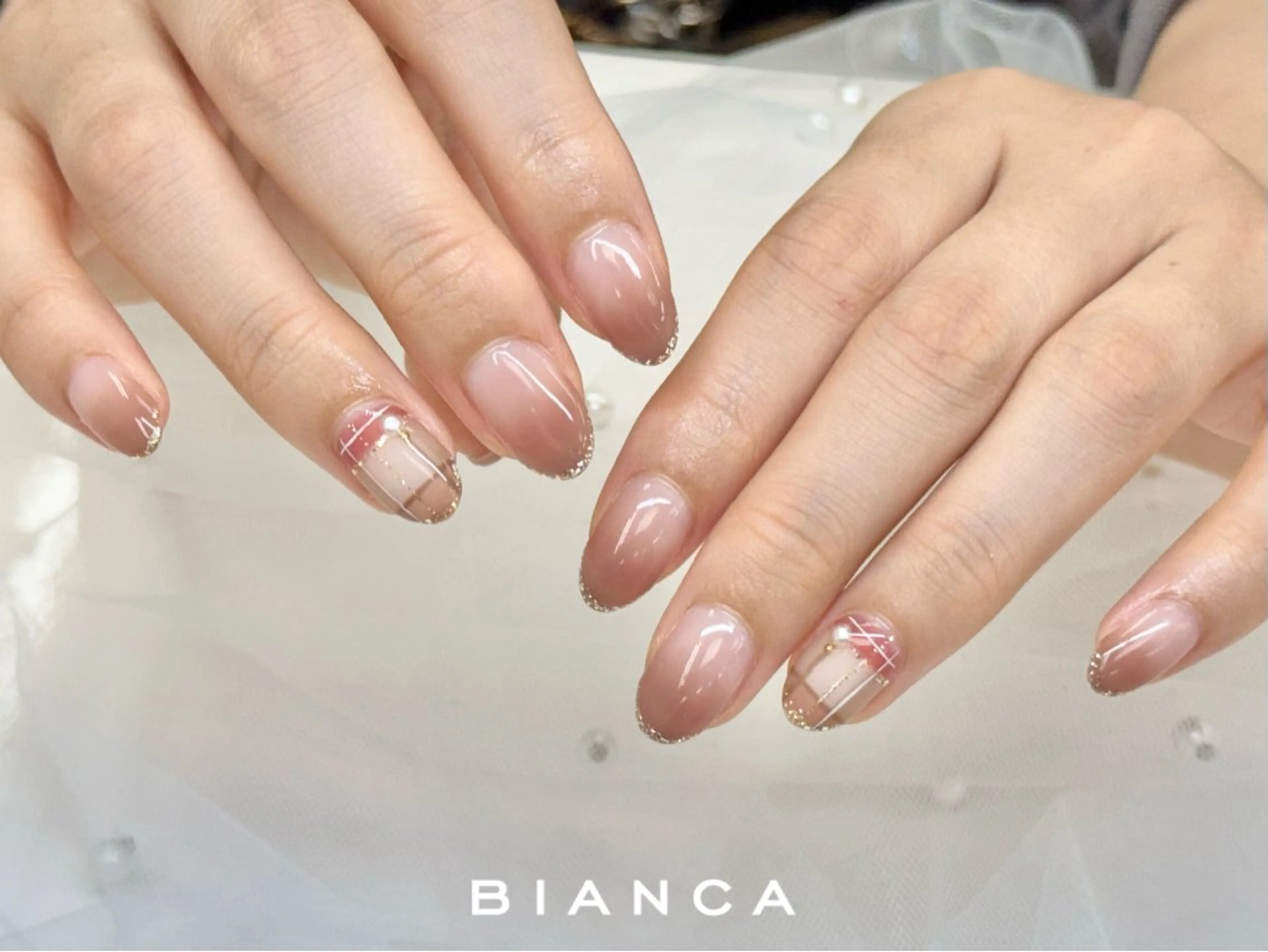 ネイル ハンドネイル ビアンカ大宮 店長 モリサワレイラのネイルデザイン