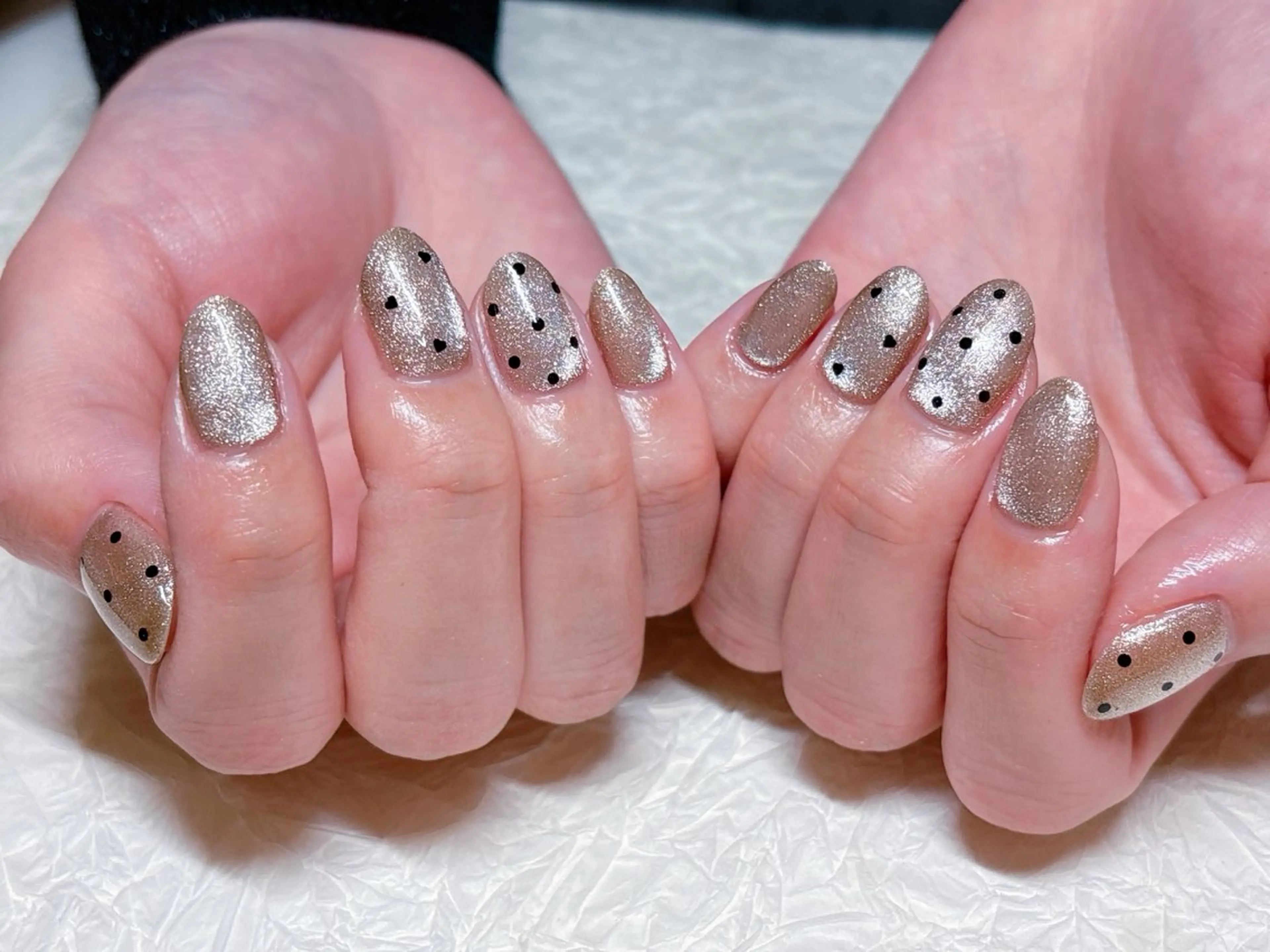 ネイル ハート ハンドネイル ゆ か_Nails💫のネイルデザイン