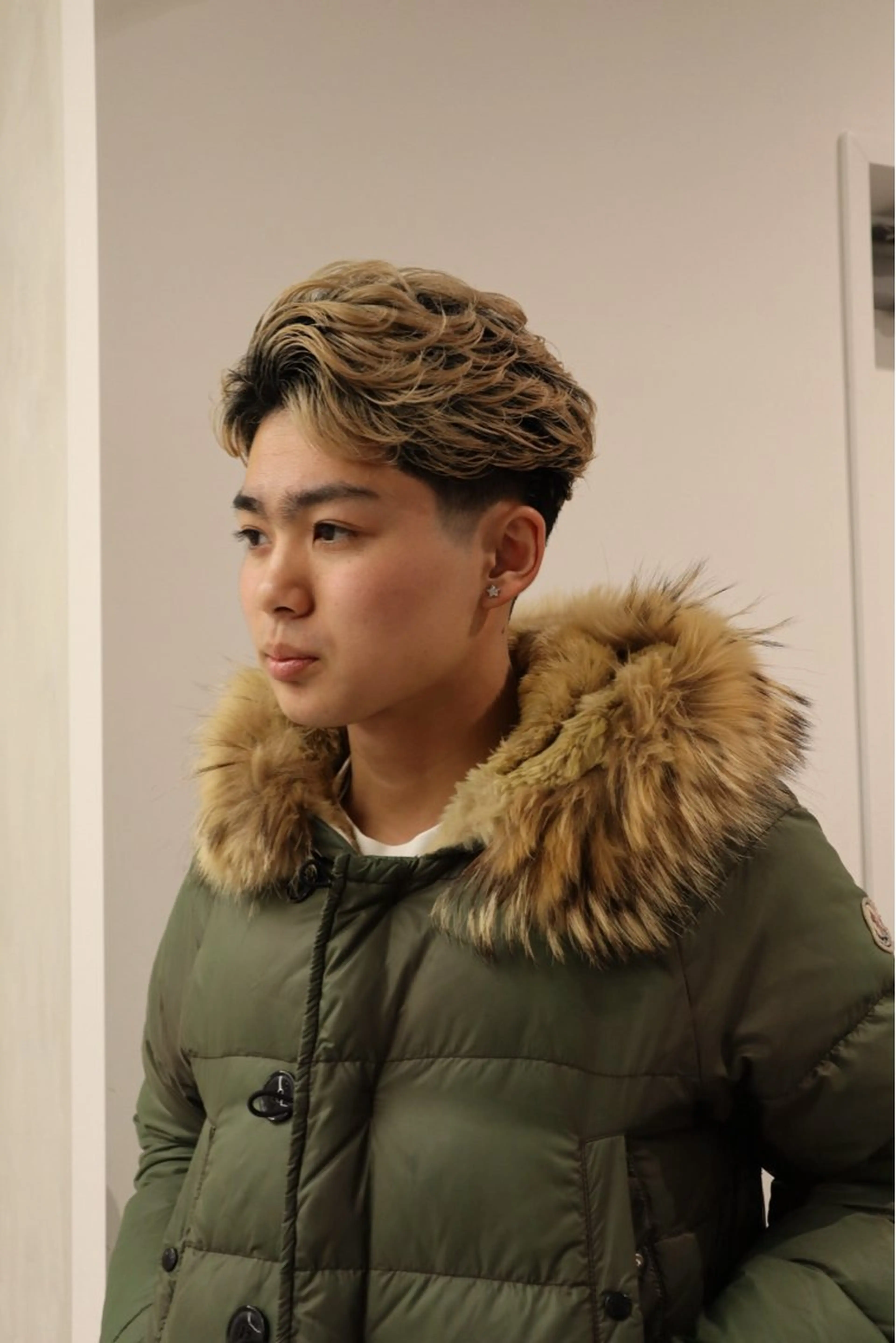 ショート パーマ メンズ カット パーマ トリートメント ヘアセット メンズ特化   西野 晴紀のヘアスタイル