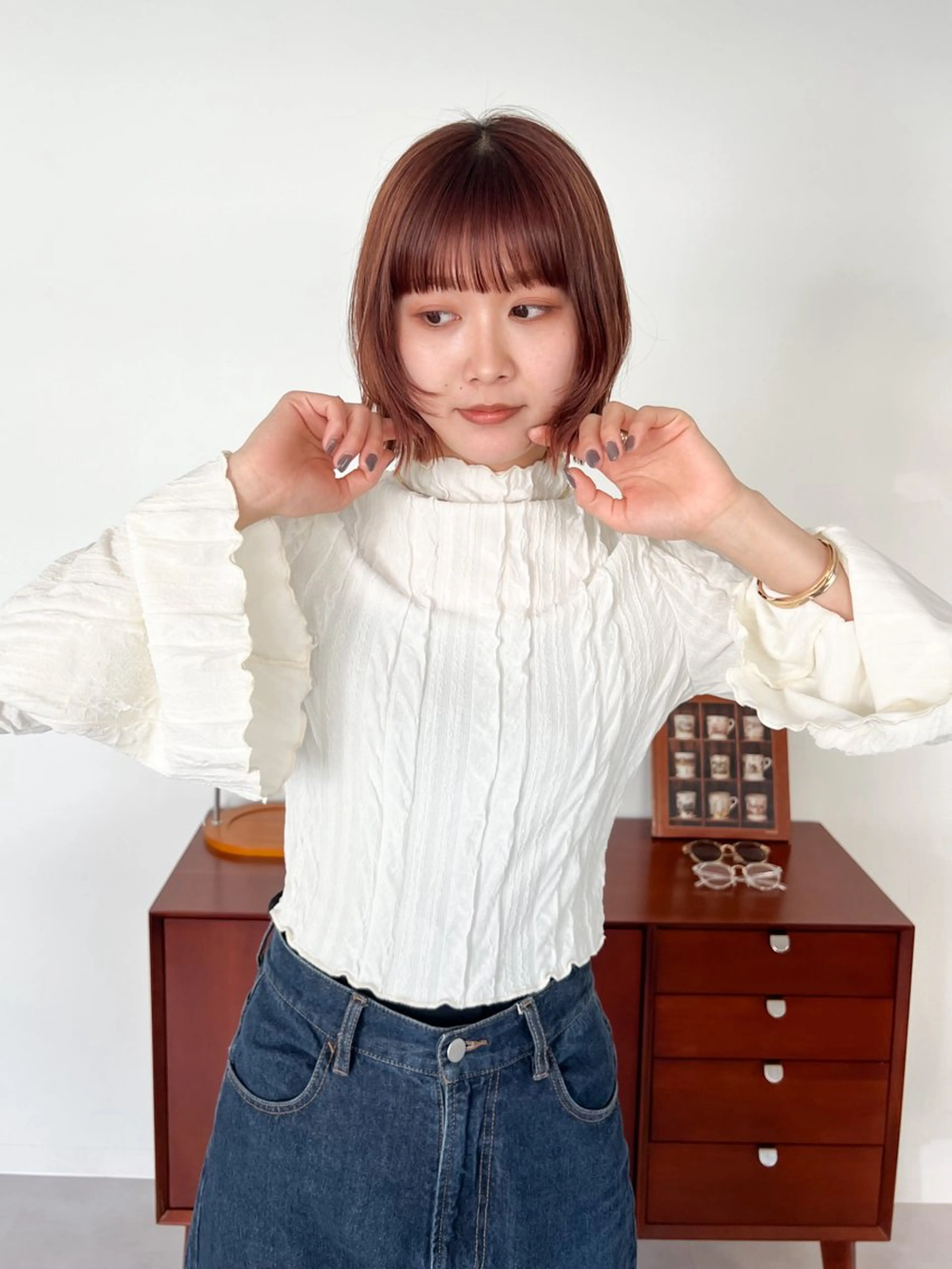 ショート カラー ブリーチ ブリーチなしカラー 韓国風ヘア ショート/ボブ/ /kanonのヘアスタイル