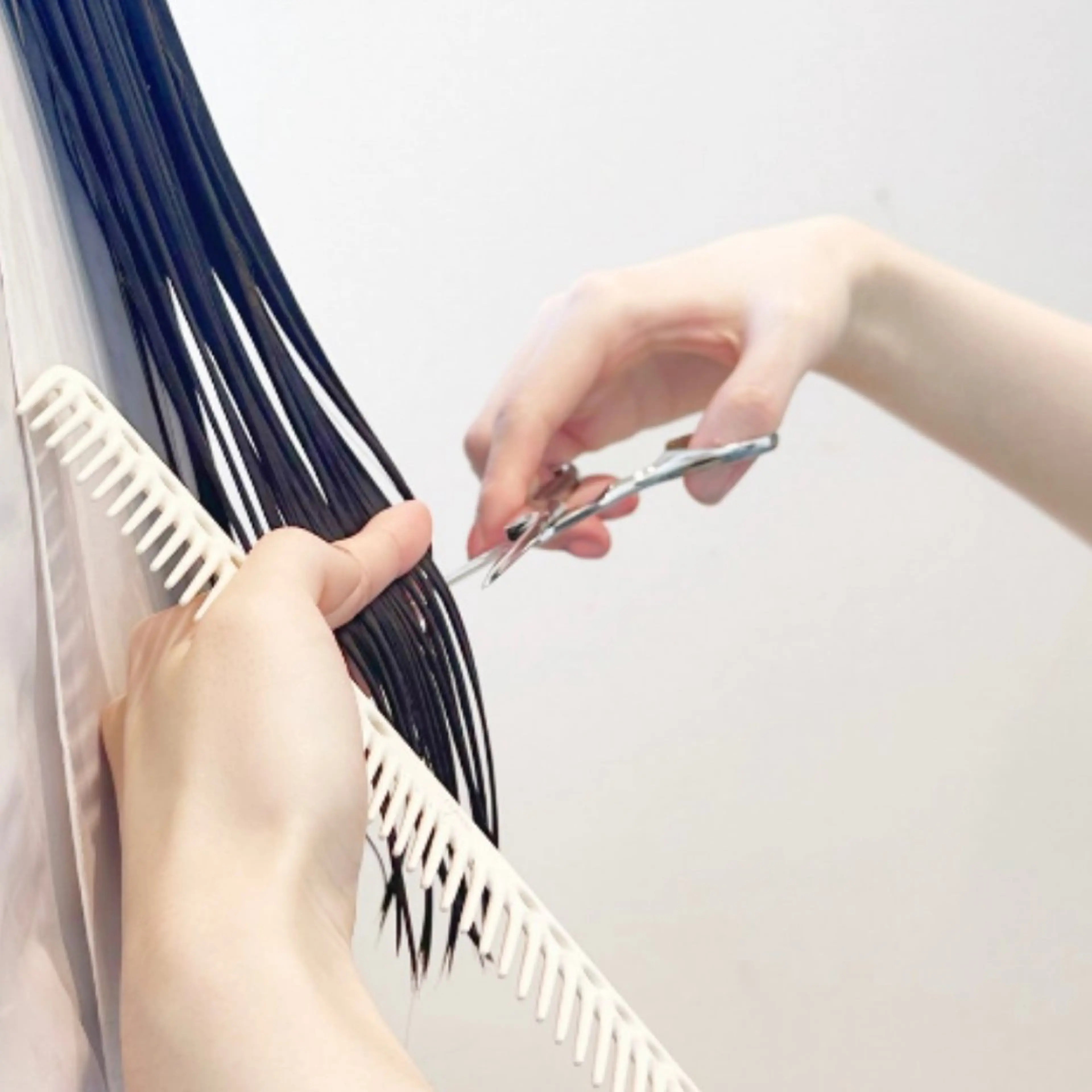 \🔅朝らく時短ヘアデザイン🔅/カット＋4STEP集中補修トリートメント（ホームケア付）の写真