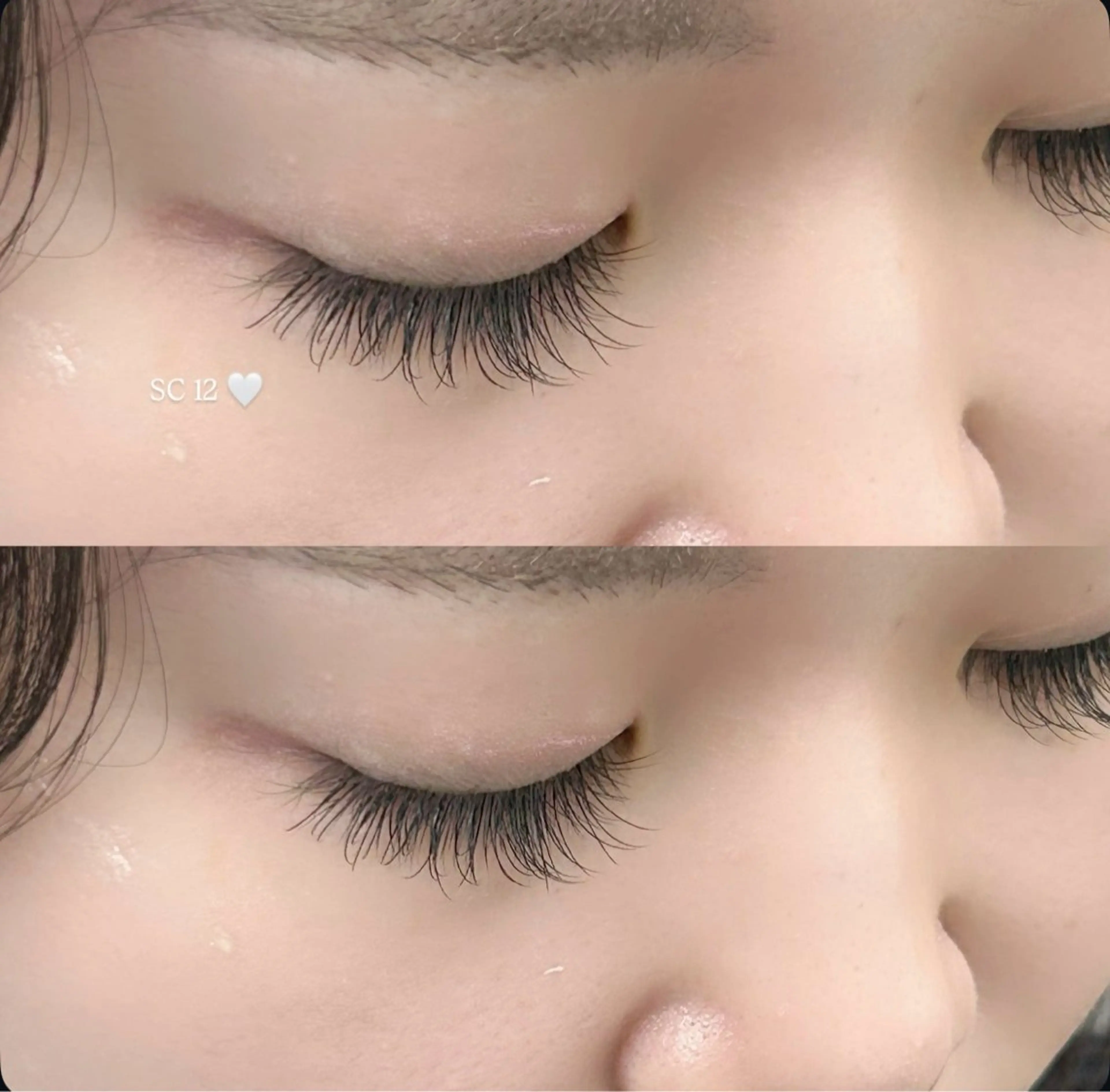 マツエク・マツパ プラスアイ柏東口店所属・無料マツエクモデル 谷畑佑奈のマツエク・マツパデザイン