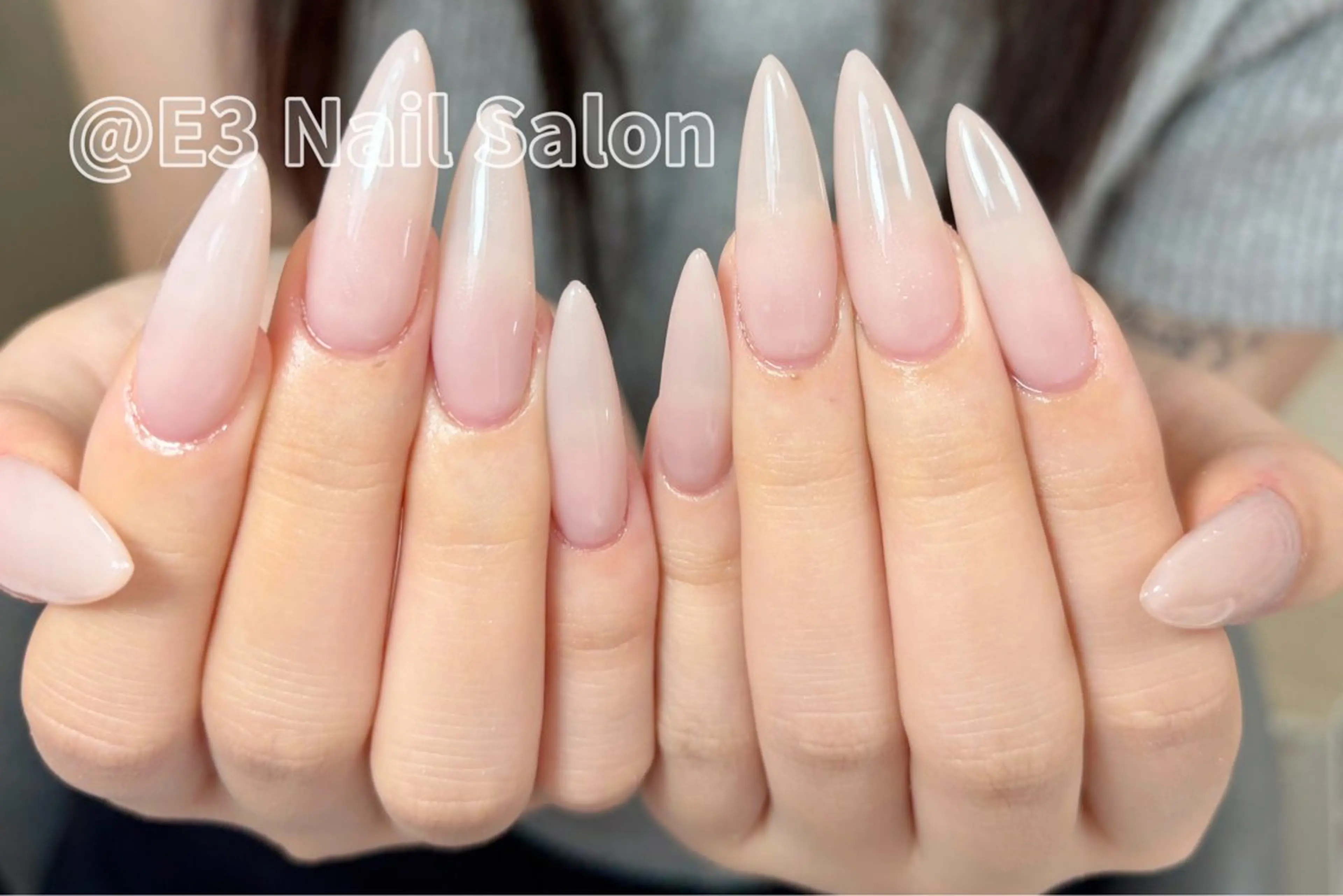 ネイル ワンカラーネイル ハンドネイル E3 Nail Salon所属・山口 奈々のネイルデザイン
