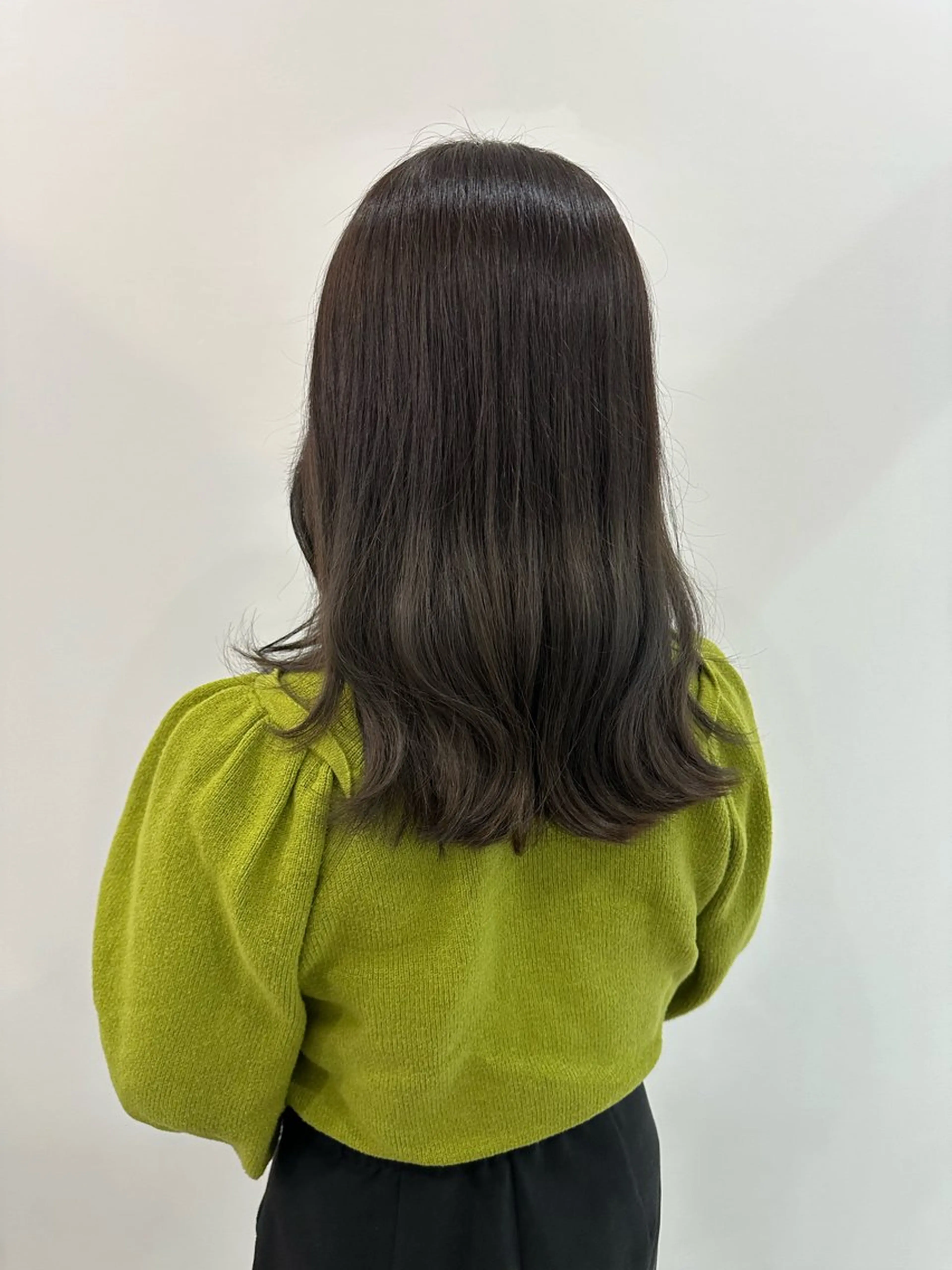 セミロング カラー カット ヘアカラー トリートメント 海外ヘア/透明感カラ ー🍒nao.のヘアスタイル