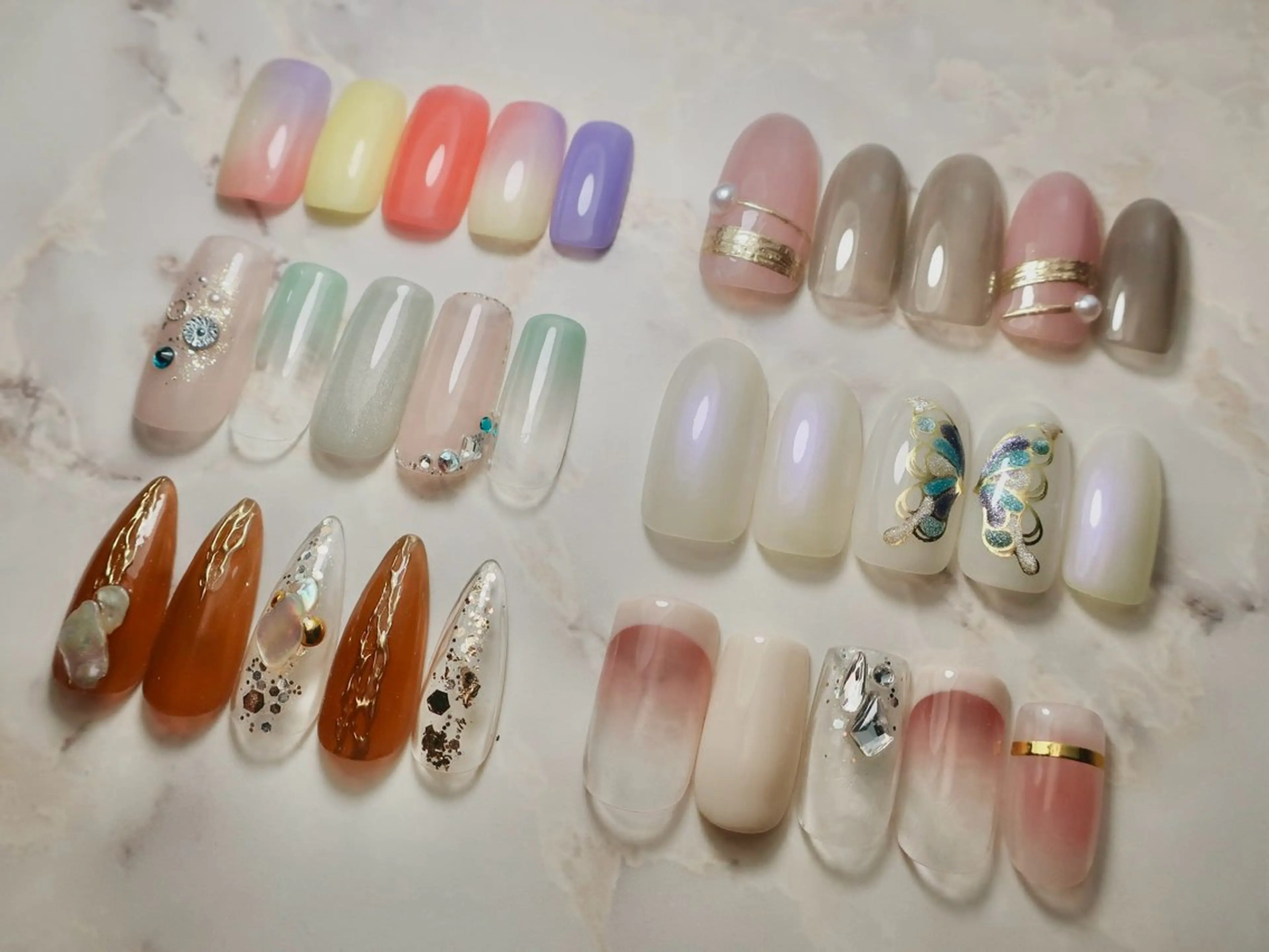 ネイル ハンドネイル nail salon ワンミリオンのネイルデザイン
