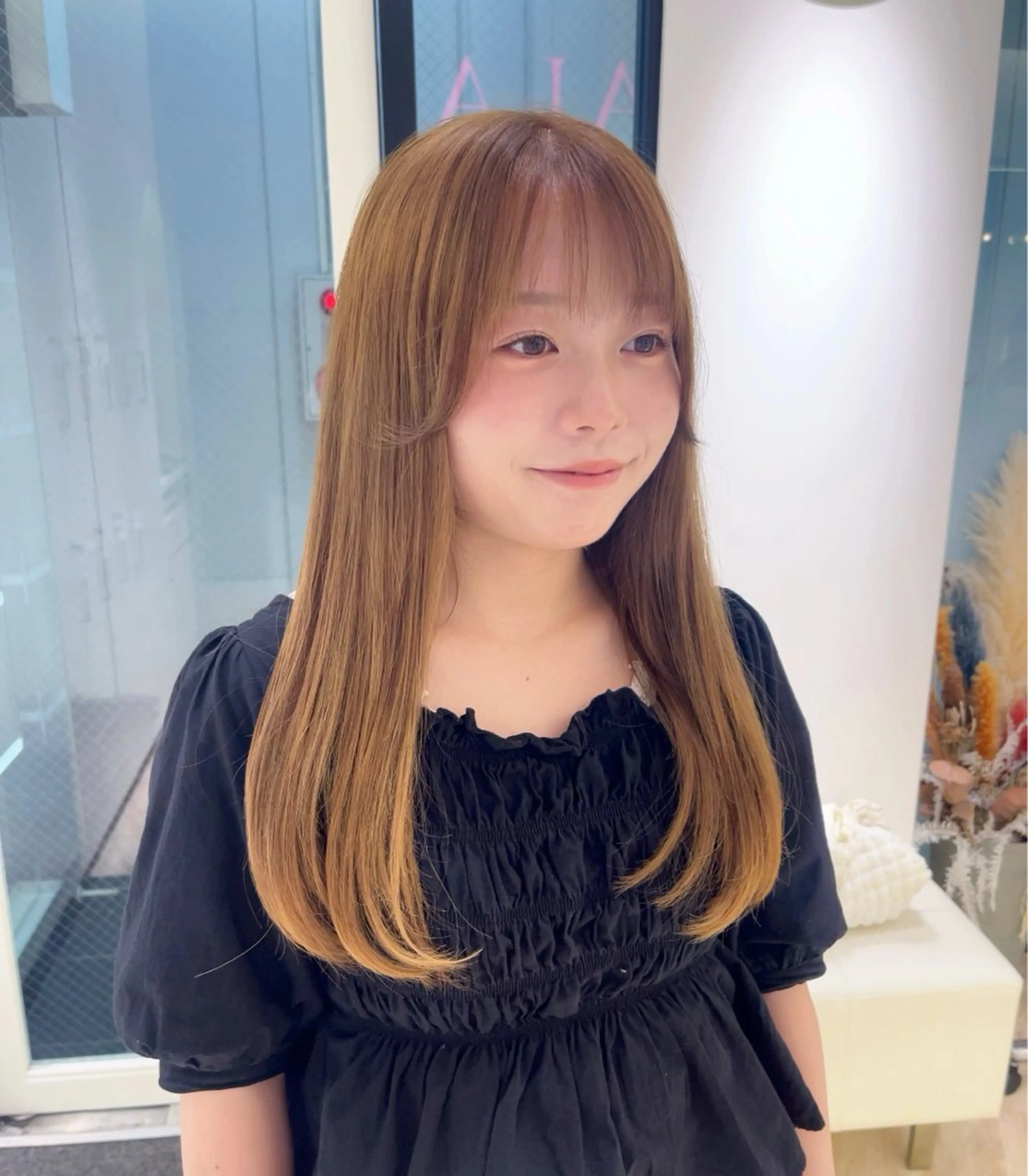 ロング カラー ヘアカラー ParveMix 🌝🫧山本 玲南のヘアスタイル