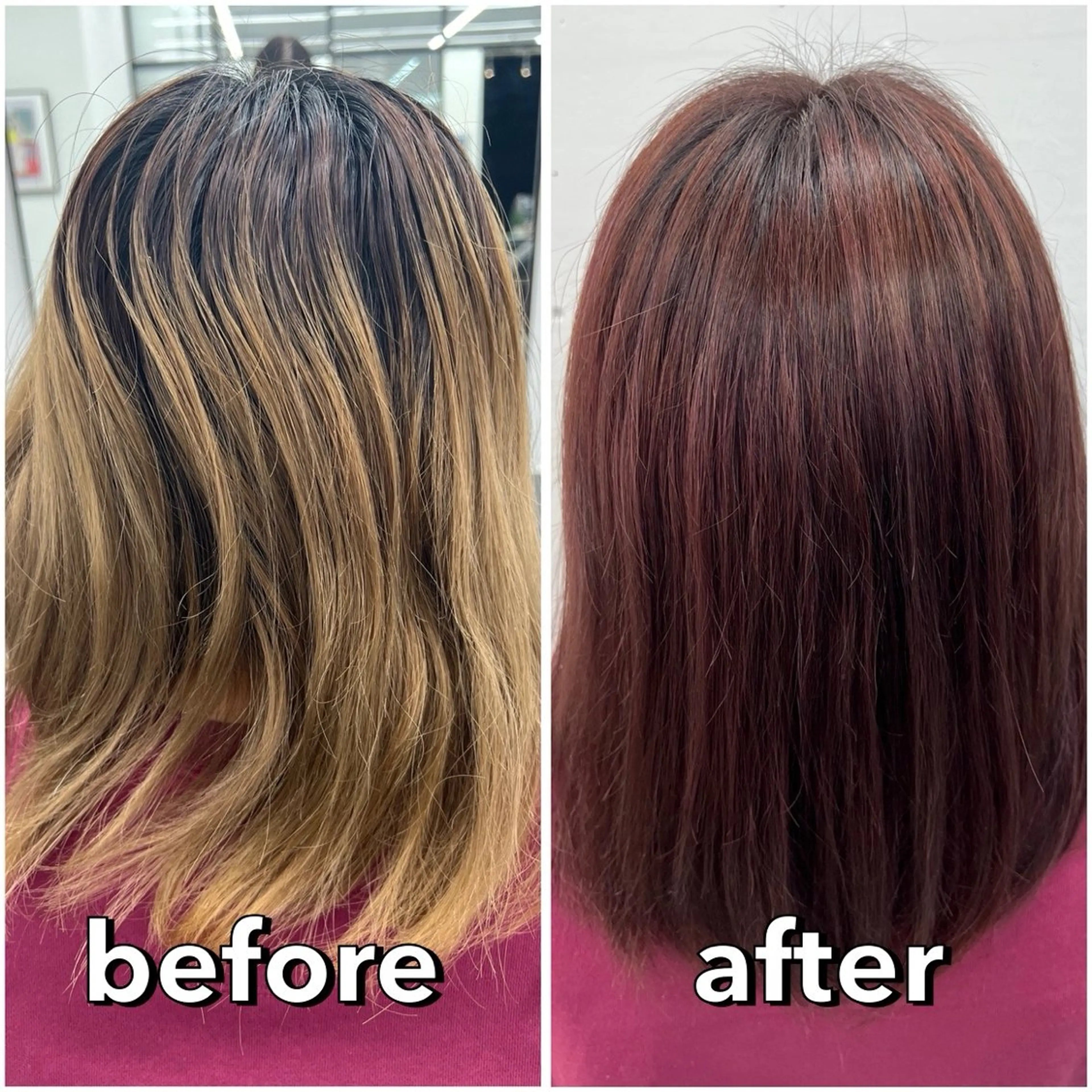 ミディアム カラー ブリーチ 透明感カラー ラベンダーカラー ラベンダーピンク ブリーチなしカラー ヘアカラー トリートメント あすか JILLSTUDIOのヘアスタイル